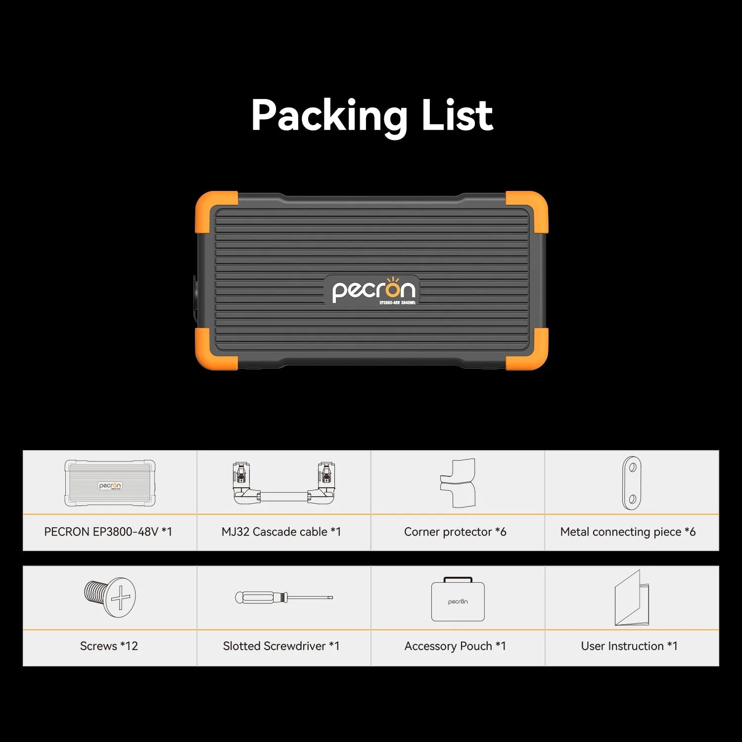 PECRON EP3800-48V Expansion Battery 3840Wh - Image 7