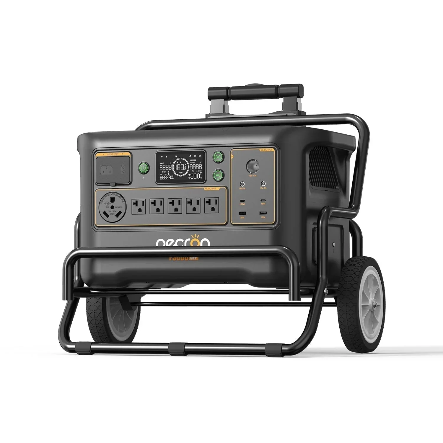 PECRON F3000LFP Portable Power Station 3600W 3072Wh - Image 4