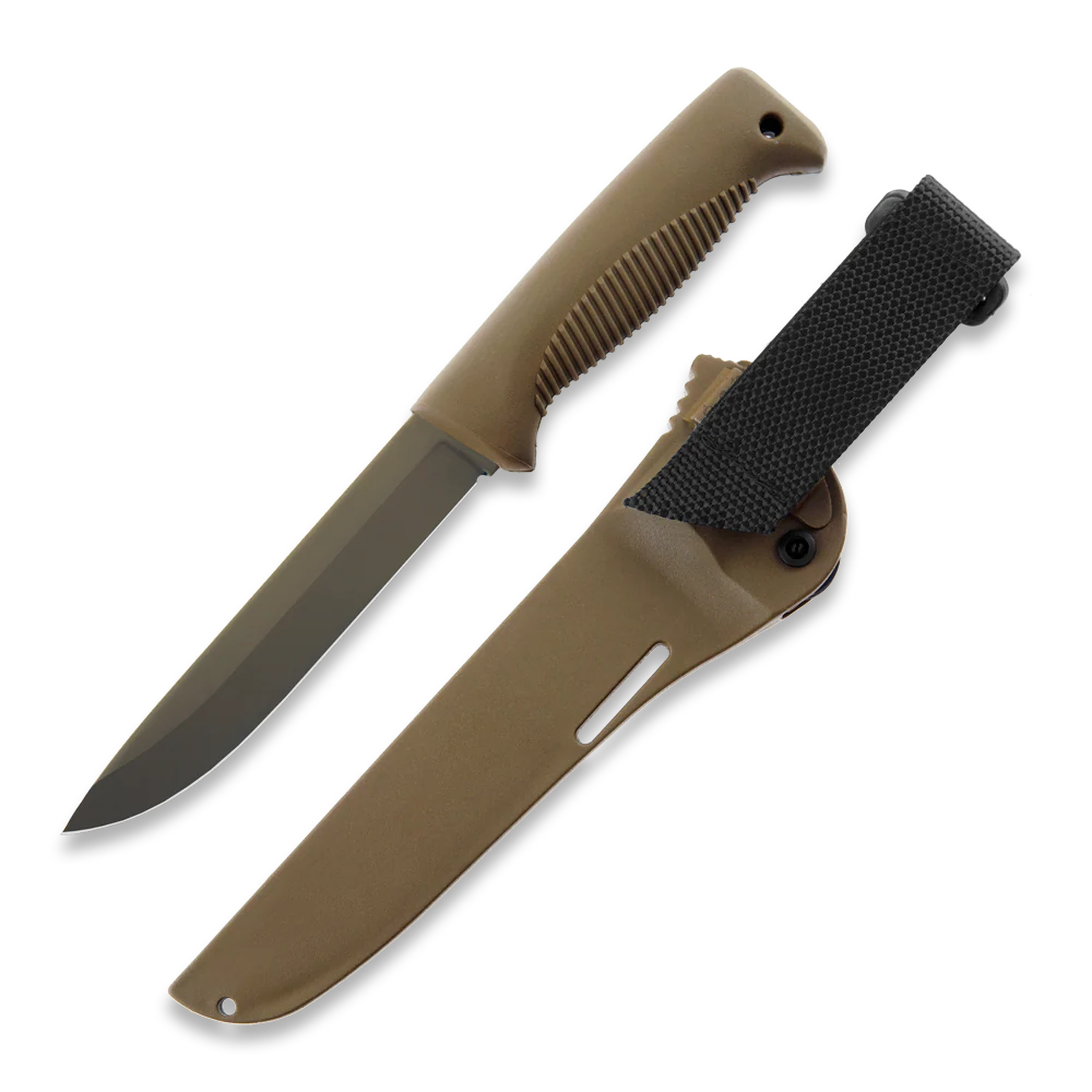 Peltonen M95 Ranger Puukko FDE Cerakote Coyote FJP060 - Image 2