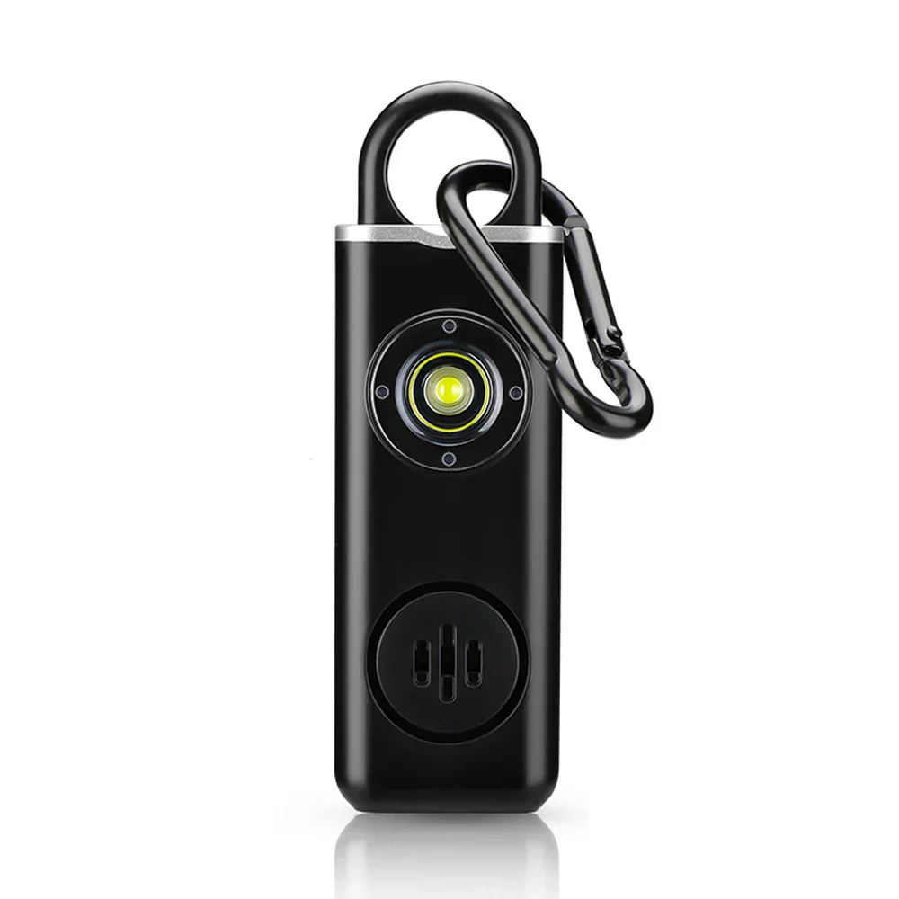 Personal Safety Alarm for Women Children Elderly 130dB Loud Rechargeable Keychain