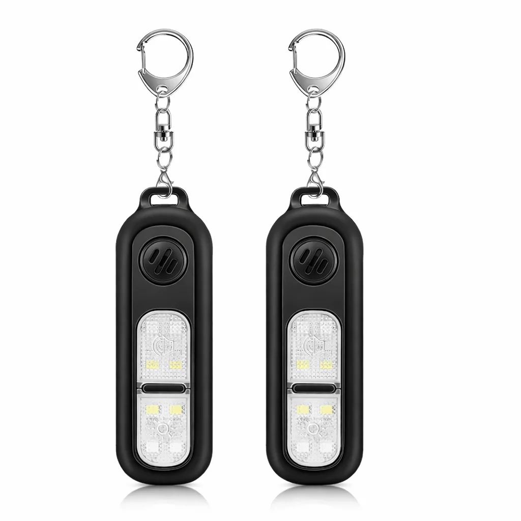 Personal Safety Alarm for Women Children Elderly 130dB Loud Rechargeable Keychain - Image 11