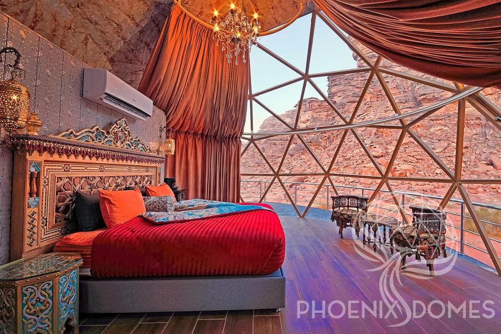 Phoenix Domes Glass Dome - Glass Panel Geodesic Dome - Image 11