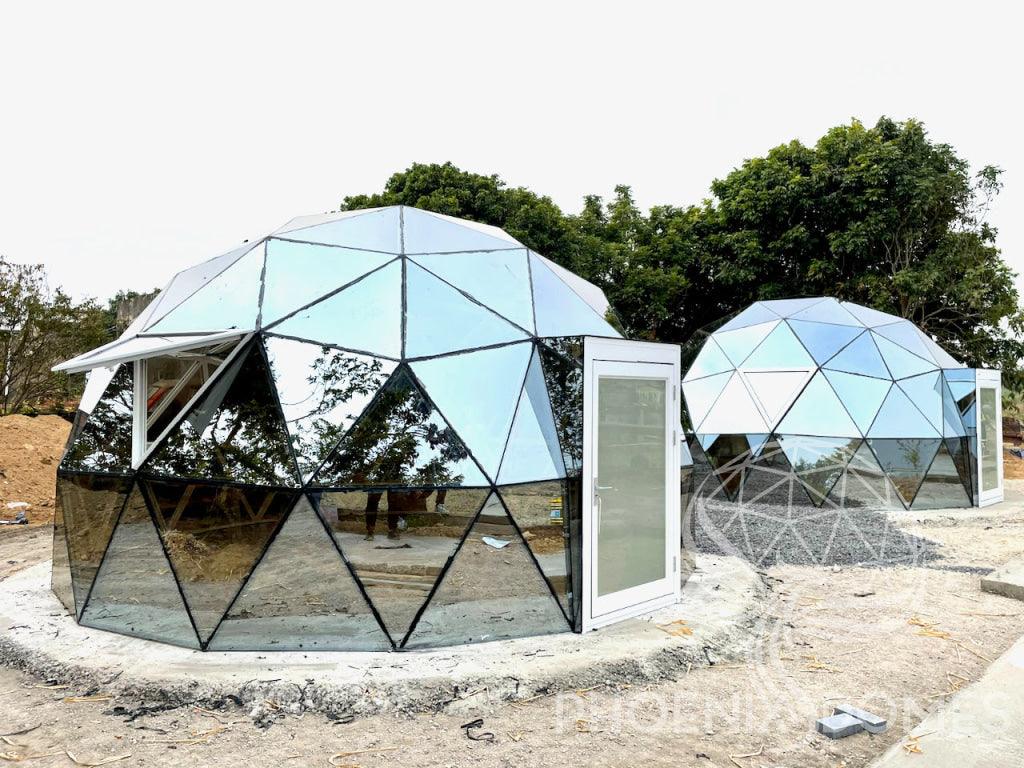 Phoenix Domes Glass Dome - Glass Panel Geodesic Dome - Image 12