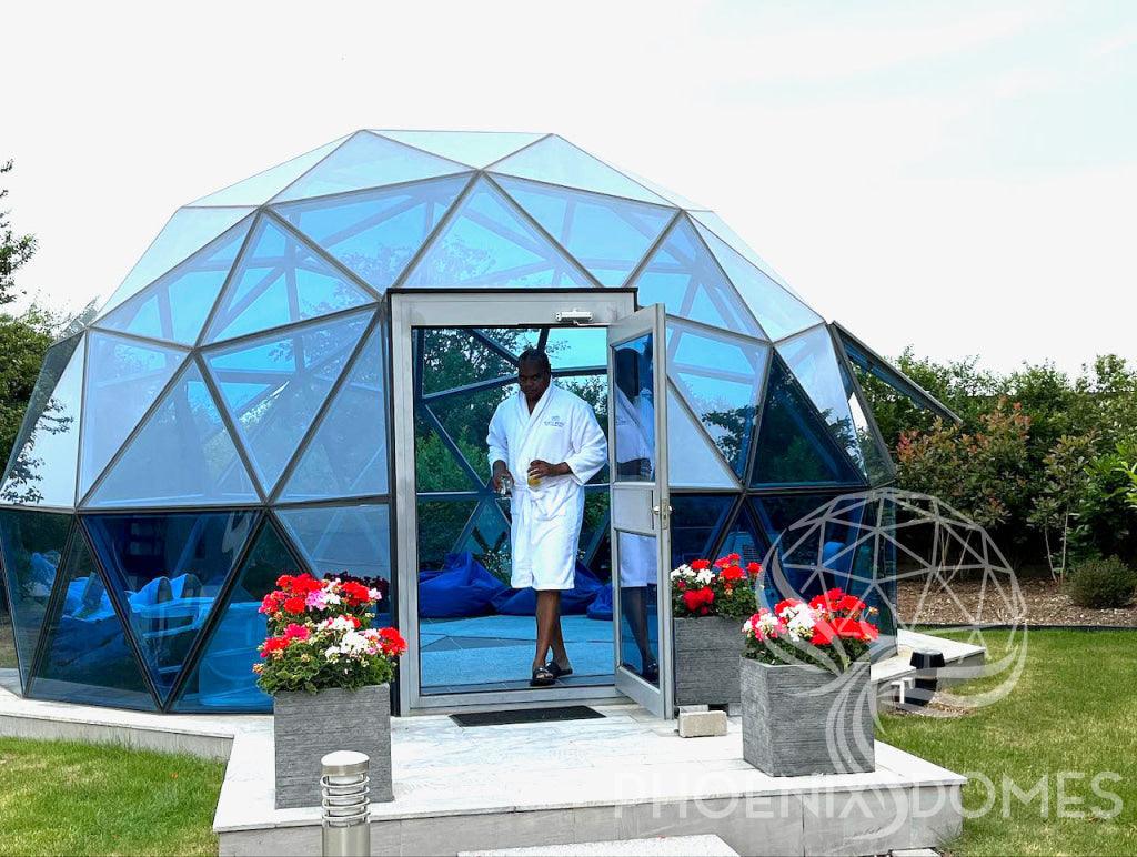 Phoenix Domes Glass Dome - Glass Panel Geodesic Dome - Image 13