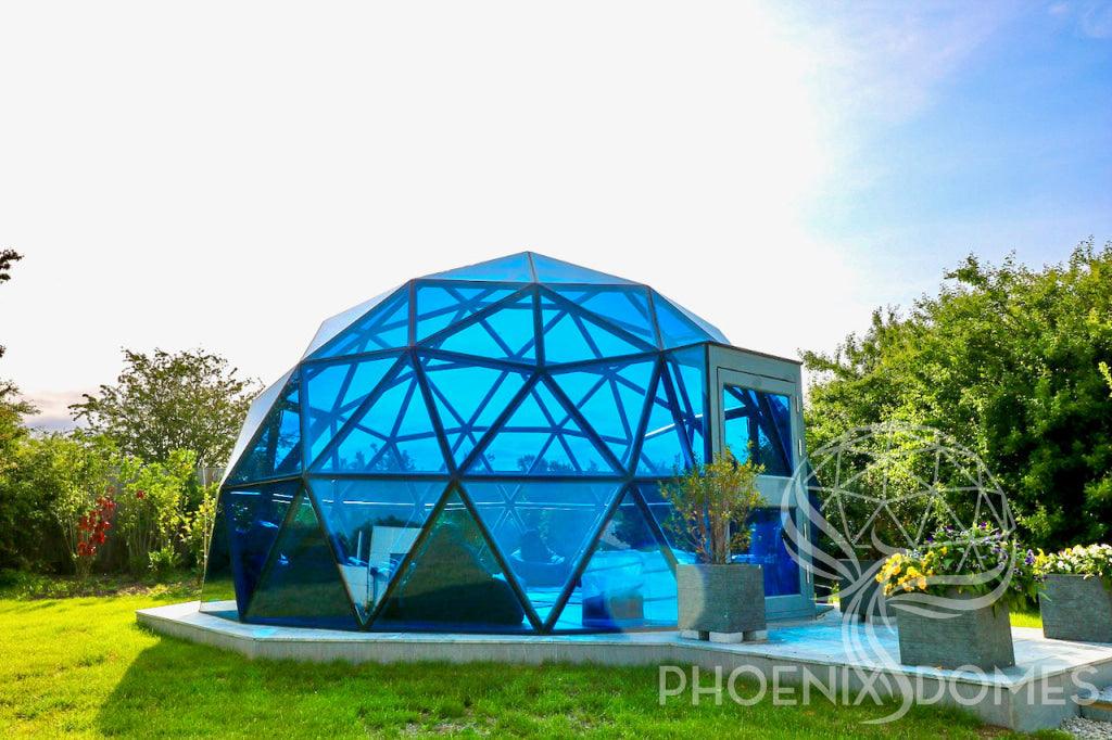 Phoenix Domes Glass Dome - Glass Panel Geodesic Dome - Image 16