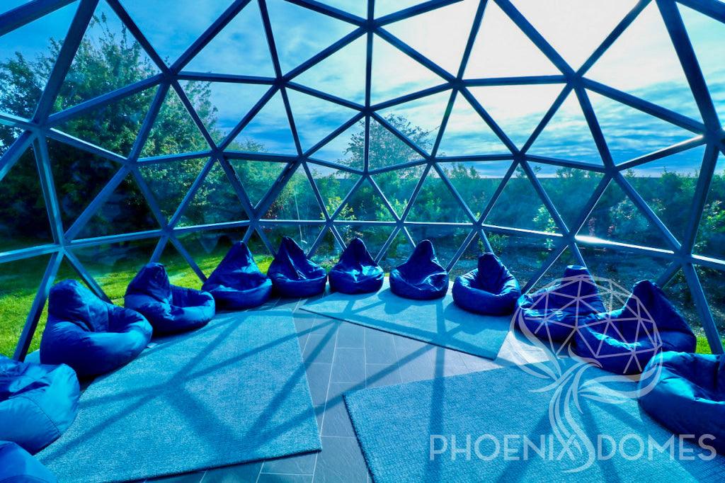 Phoenix Domes Glass Dome - Glass Panel Geodesic Dome - Image 17