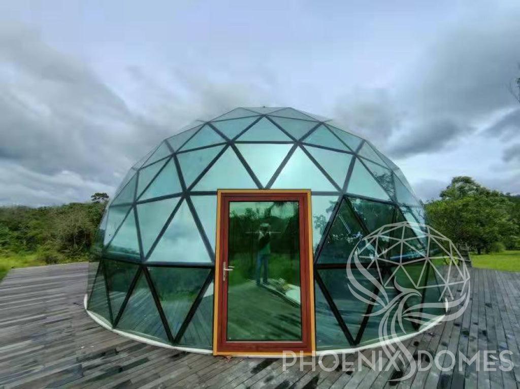 Phoenix Domes Glass Dome - Glass Panel Geodesic Dome - Image 3