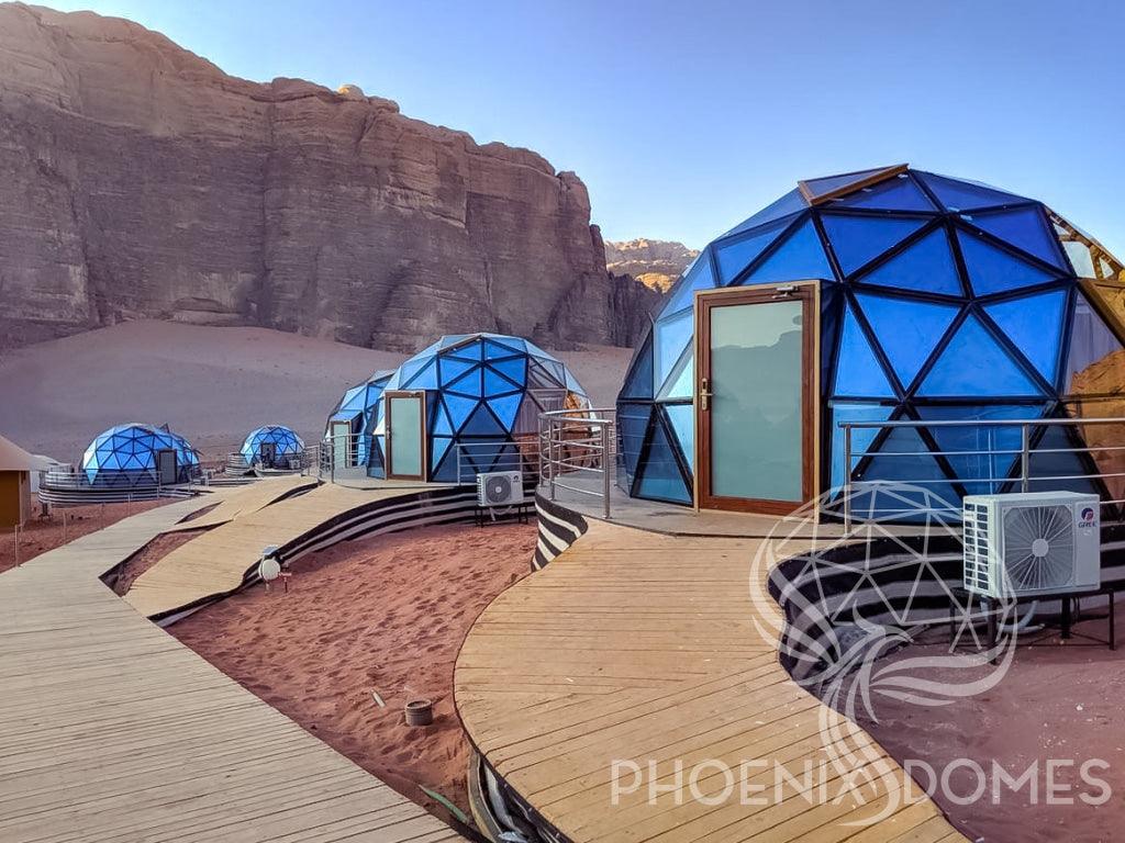 Phoenix Domes Glass Dome - Glass Panel Geodesic Dome - Image 4