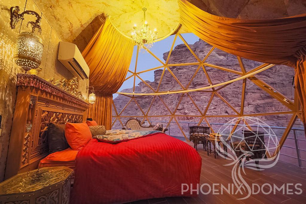 Phoenix Domes Glass Dome - Glass Panel Geodesic Dome - Image 8