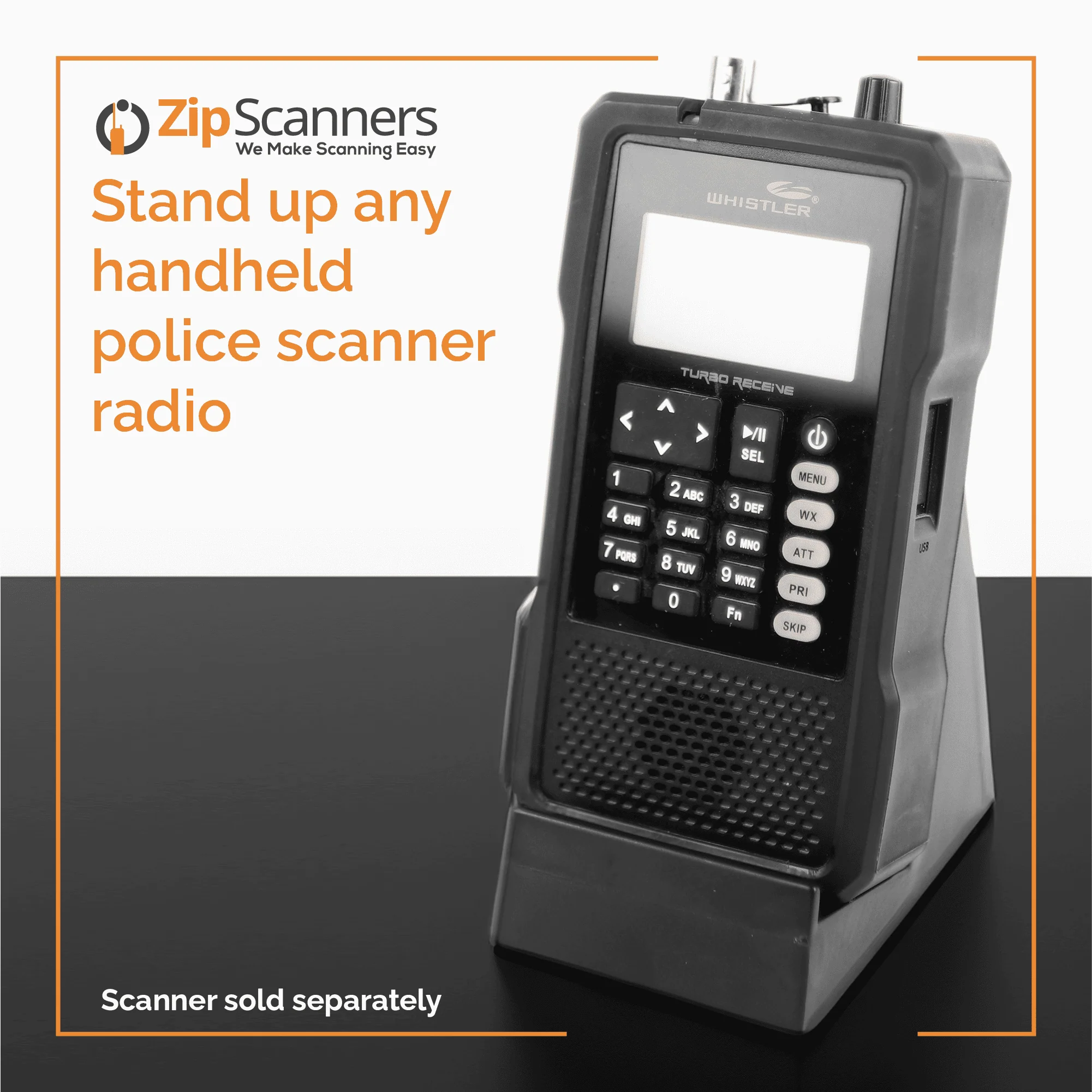 Police Scanner Desktop Stand - Image 5