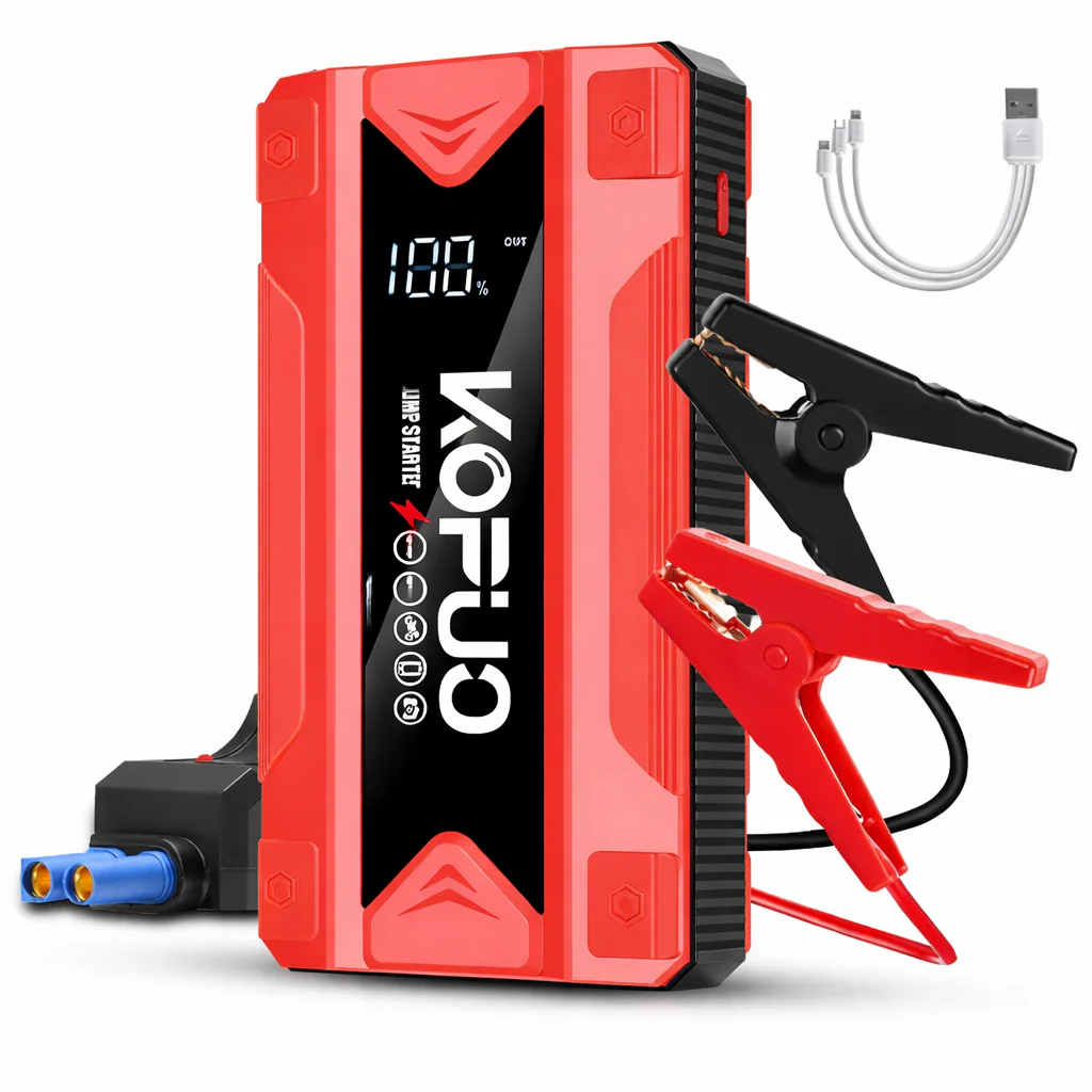 Portable Car Jump Starter Power Bank 12V Battery Booster for Petrol Diesel - Image 2
