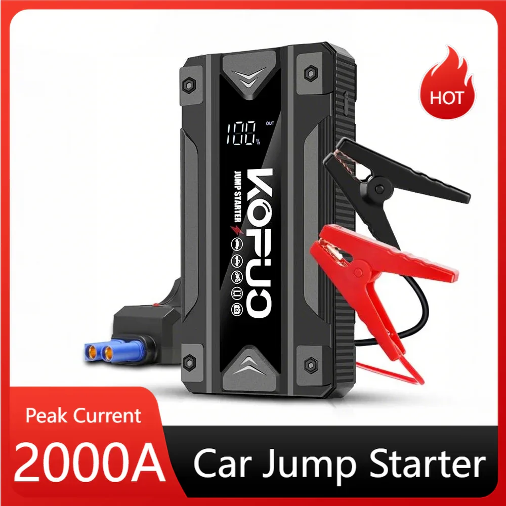 Portable Car Jump Starter Power Bank 12V Battery Booster for Petrol Diesel - Image 3