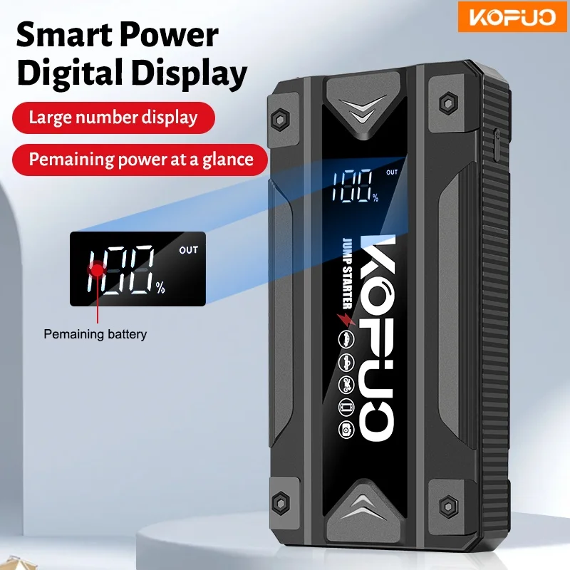 Portable Car Jump Starter Power Bank 12V Battery Booster for Petrol Diesel - Image 5