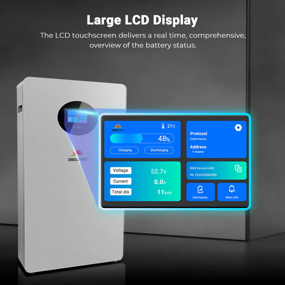 Powerwall X LITHIUM BATTERY 51.2V 200AH SG48200T - Image 3