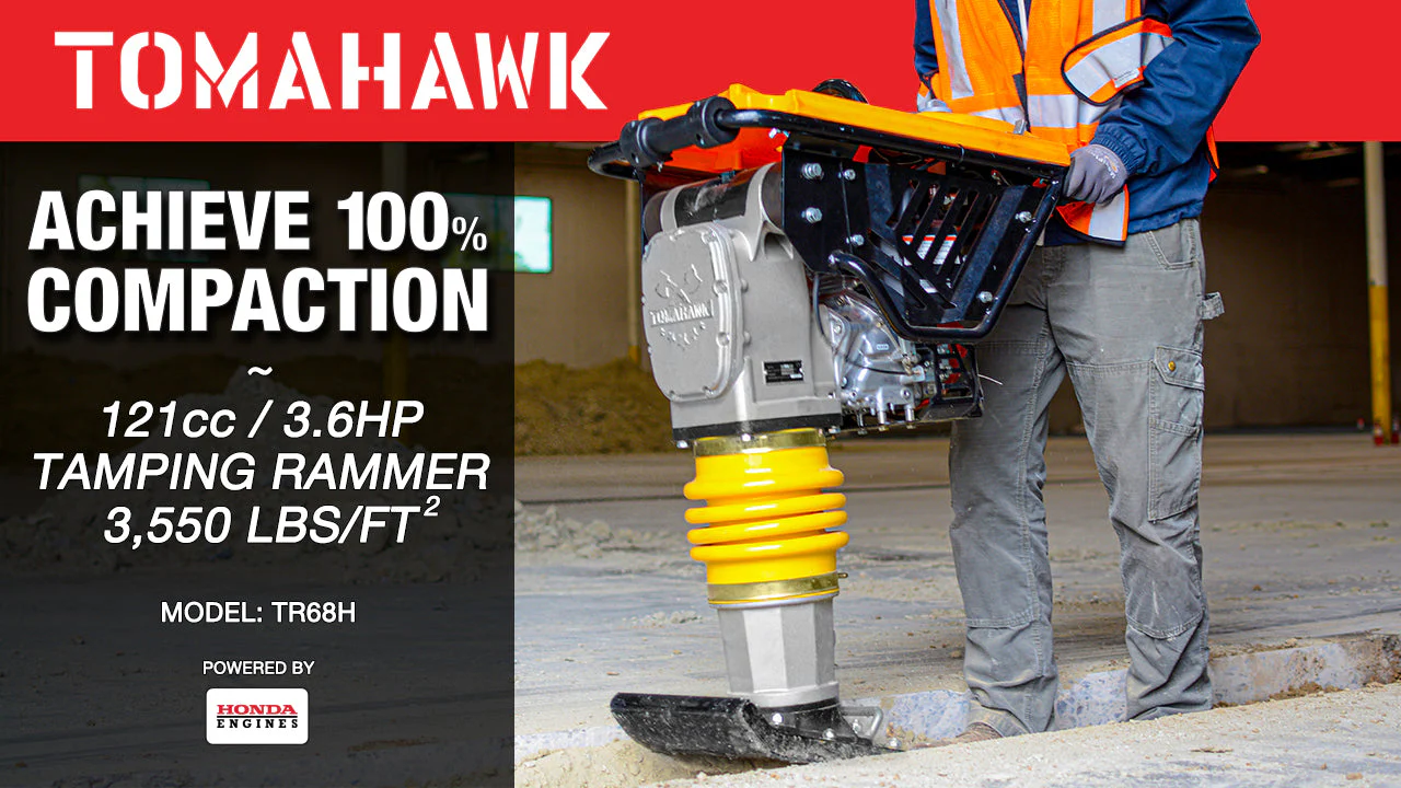 3.6HP Honda Vibratory Rammer Jumping Jack Tamper with Honda GXR120 Engine Impact Force 3,550 lbs/ft - Image 3