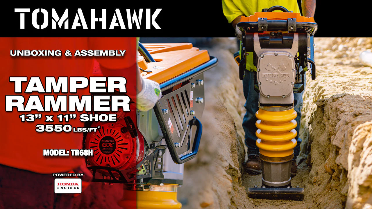 3.6HP Honda Vibratory Rammer Jumping Jack Tamper with Honda GXR120 Engine Impact Force 3,550 lbs/ft - Image 4