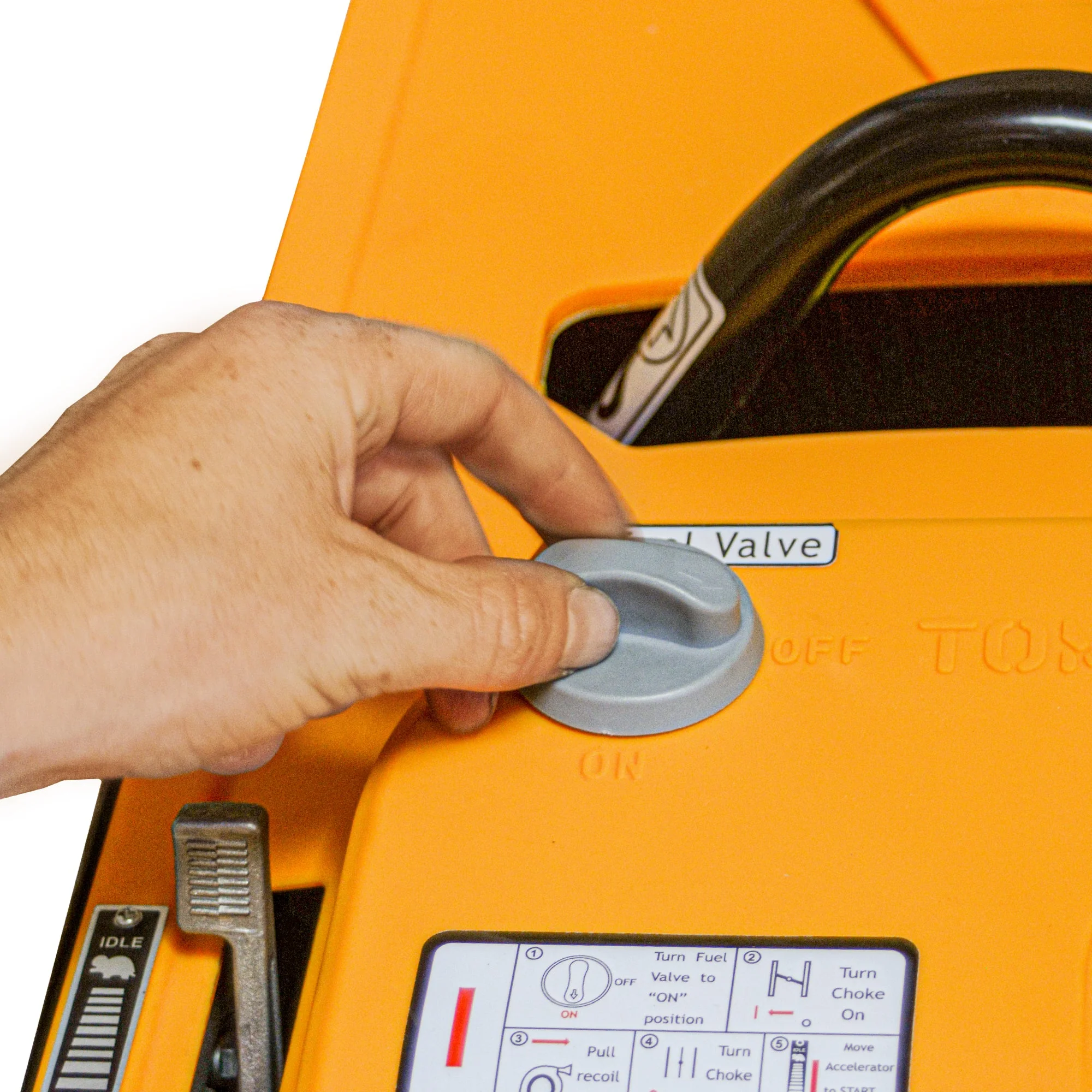 3.6HP Honda Vibratory Rammer Jumping Jack Tamper with Honda GXR120 Engine Impact Force 3,550 lbs/ft - Image 9