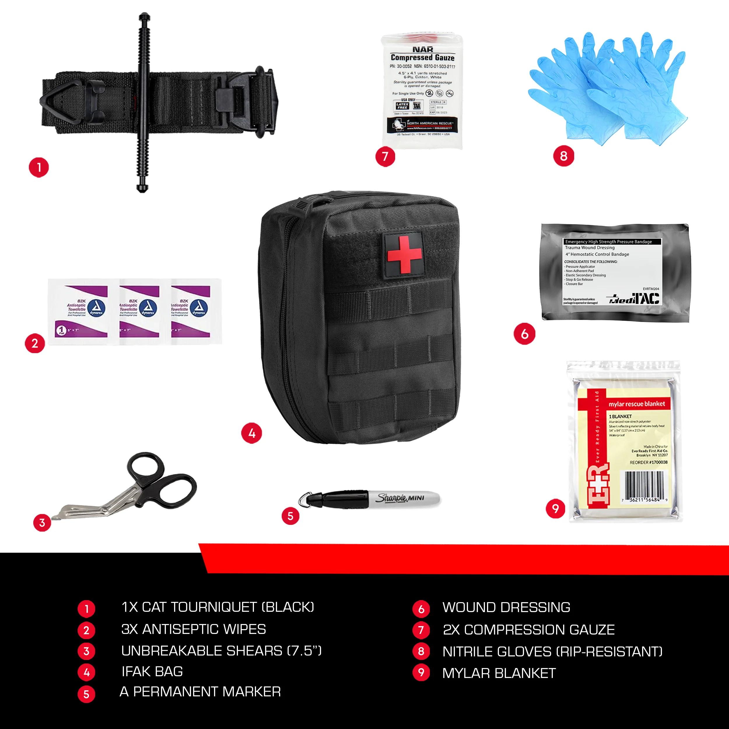 Premium Bleeding Control Pack – Emergency Trauma Kit - Image 13