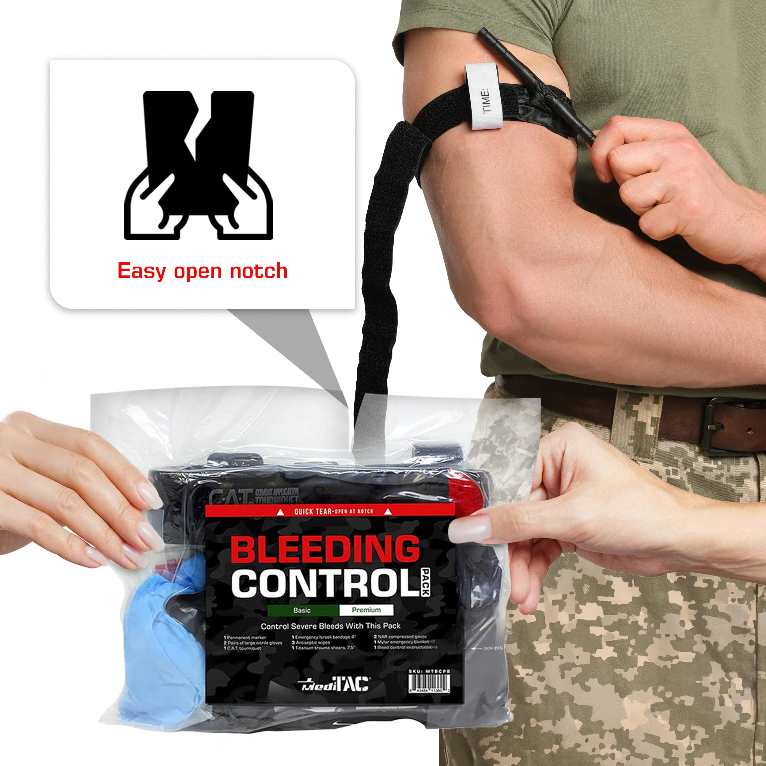 Premium Bleeding Control Pack – Emergency Trauma Kit - Image 15
