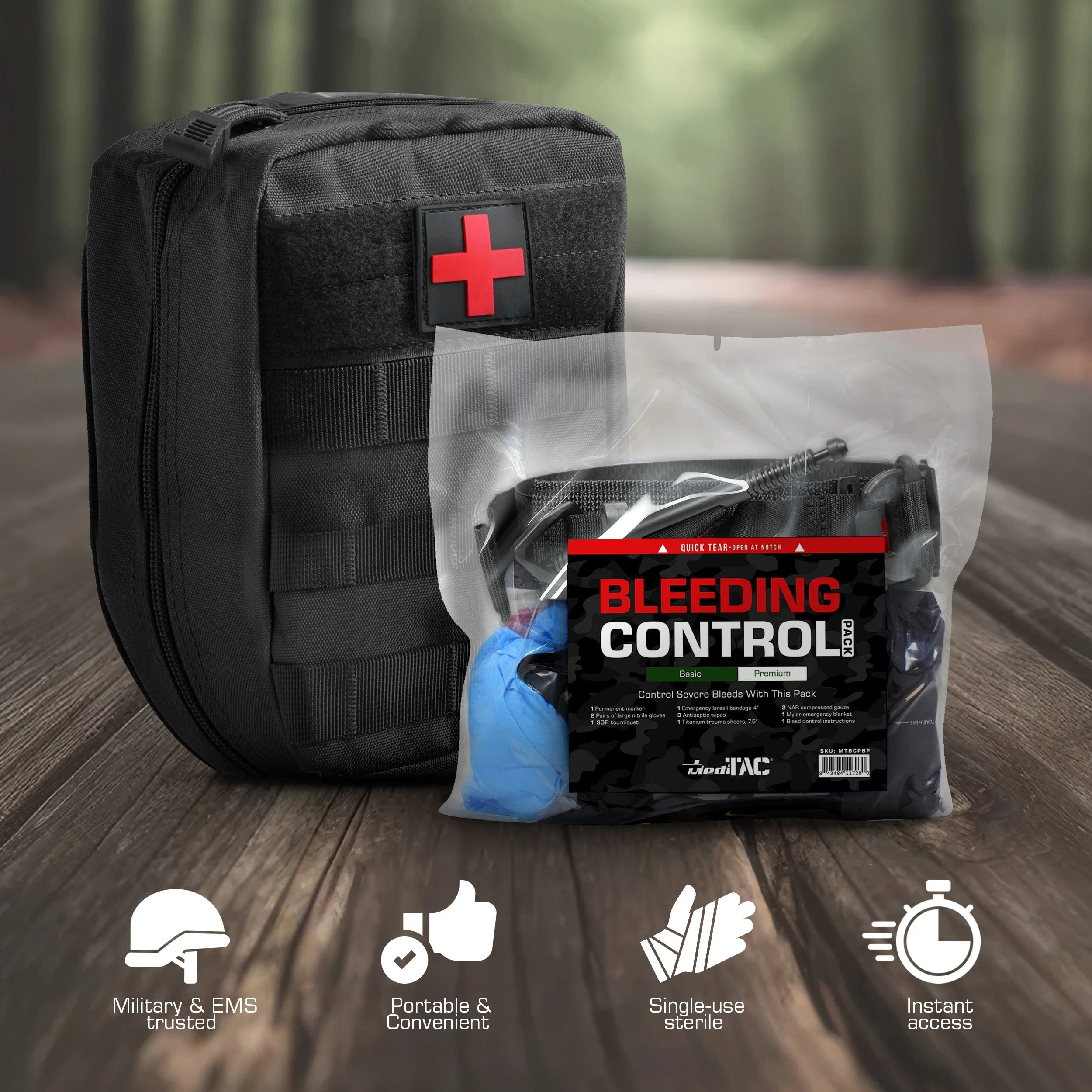 Premium Bleeding Control Pack – Emergency Trauma Kit - Image 16