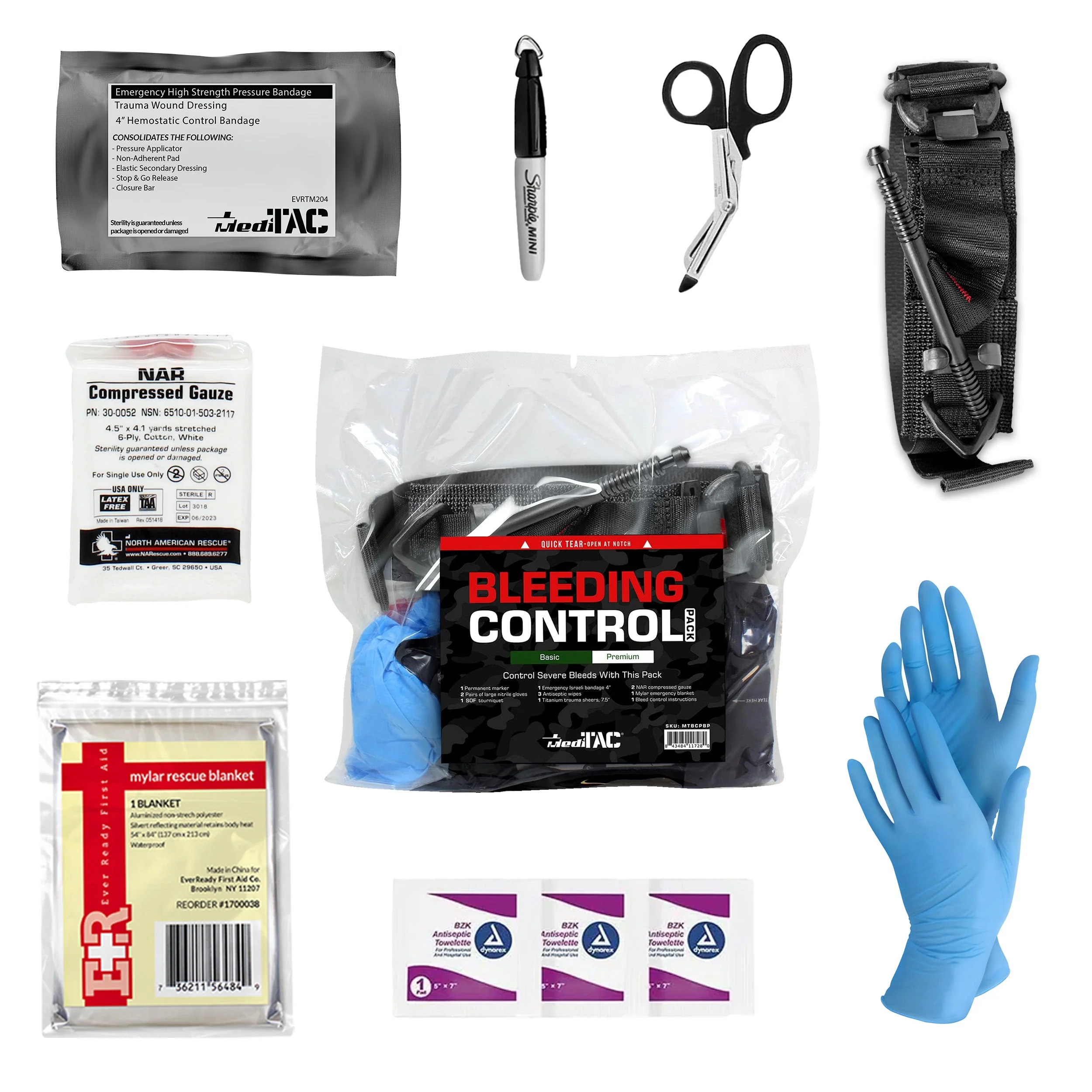 Premium Bleeding Control Pack – Emergency Trauma Kit - Image 2