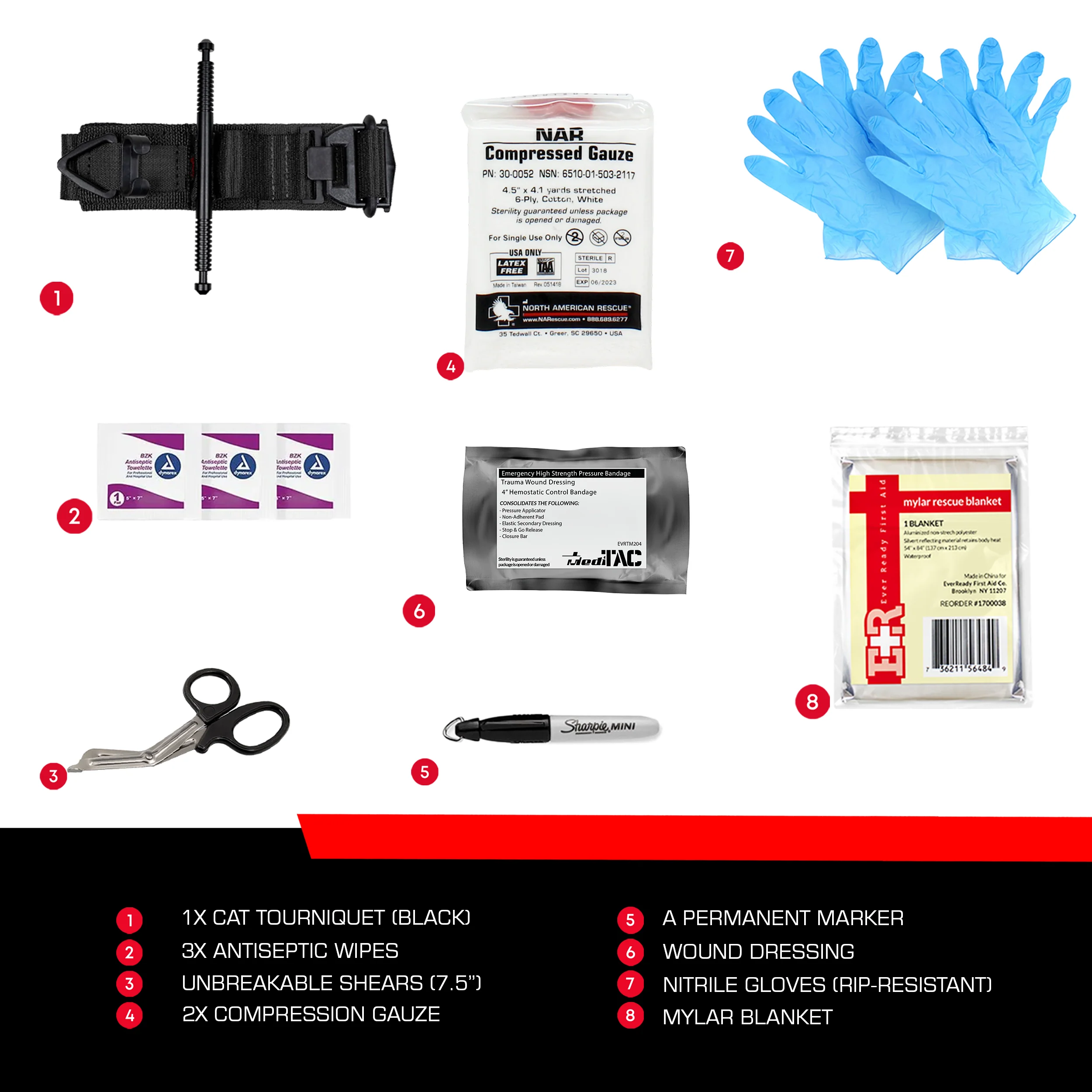 Premium Bleeding Control Pack – Emergency Trauma Kit - Image 4
