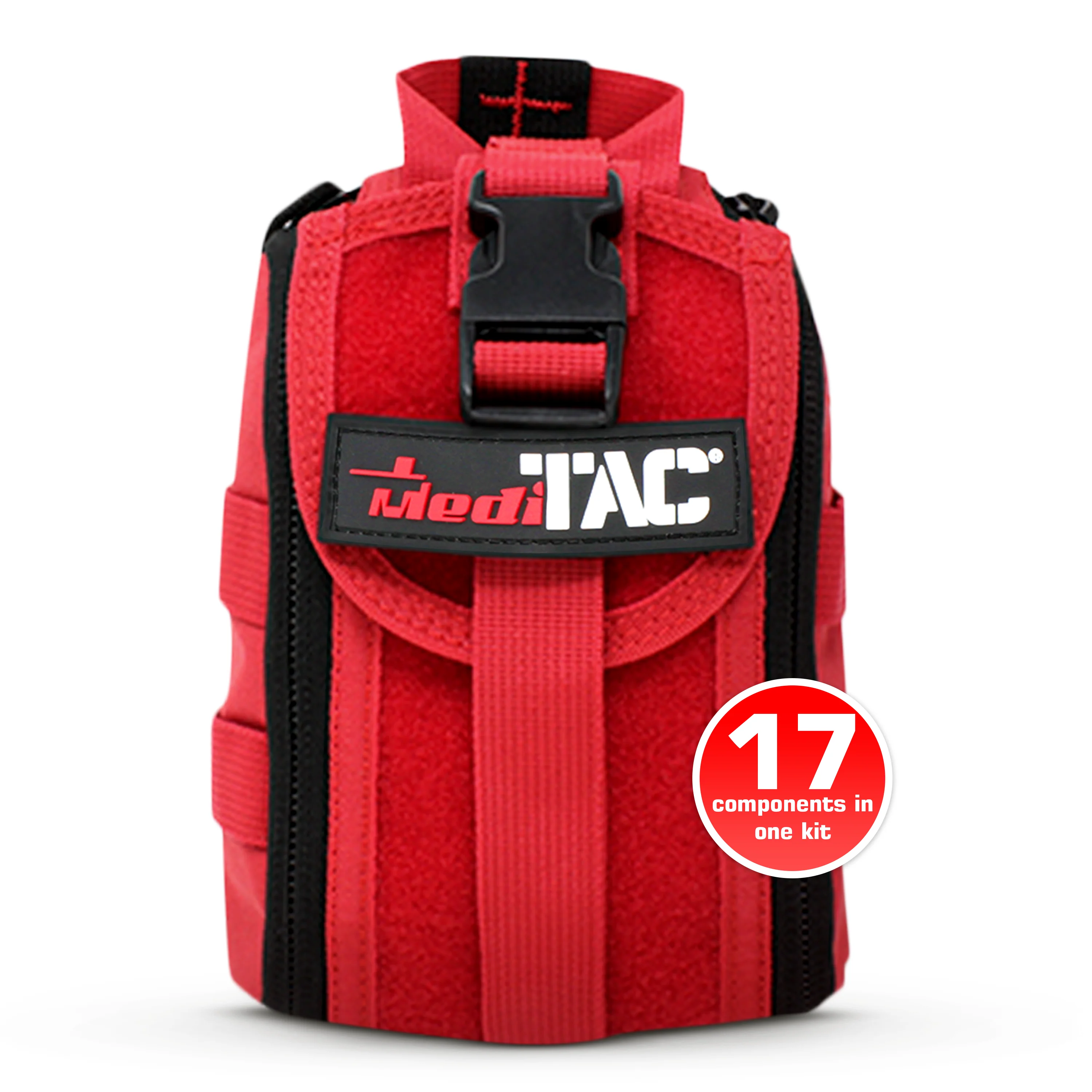 Premium Tactical IFAK Kit w Rip-Away Velcro, SOF Tourniquet & CELOX - Image 10