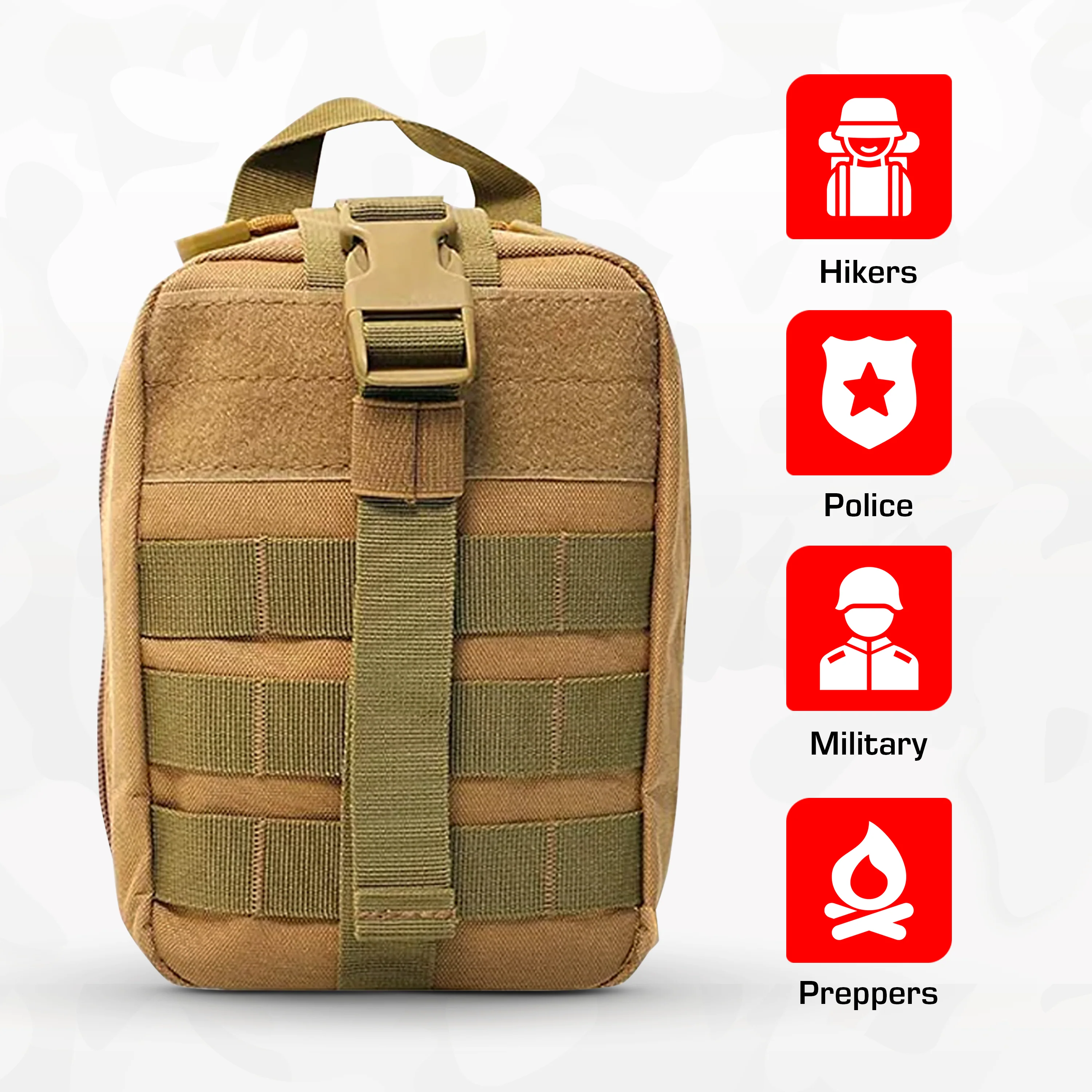 Premium Trauma IFAK Compact Kit with CAT Tourniquet & Chest Seals - Image 12