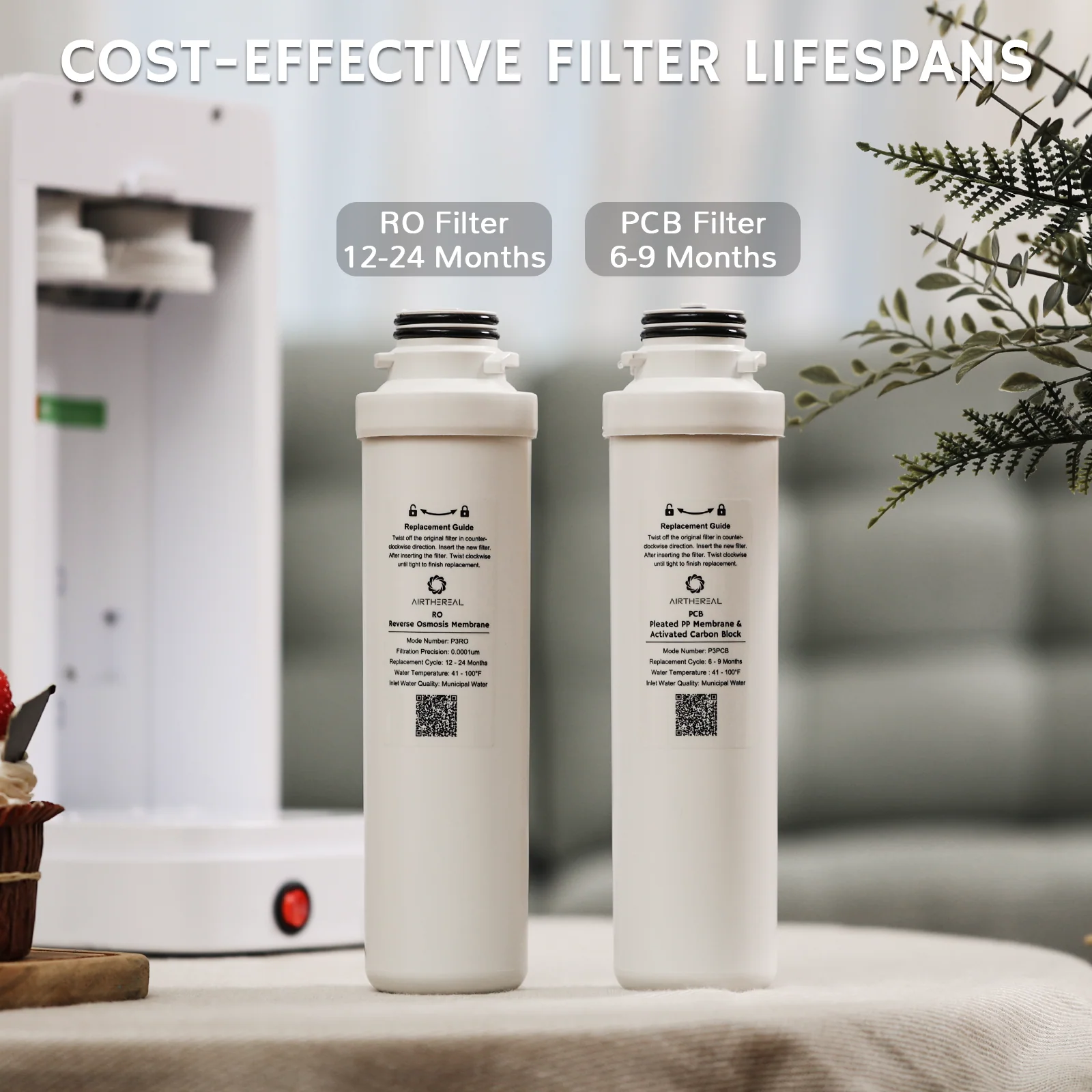 Pristine Lite3 RO Countertop Instant Filtered Water Dispenser - Image 3