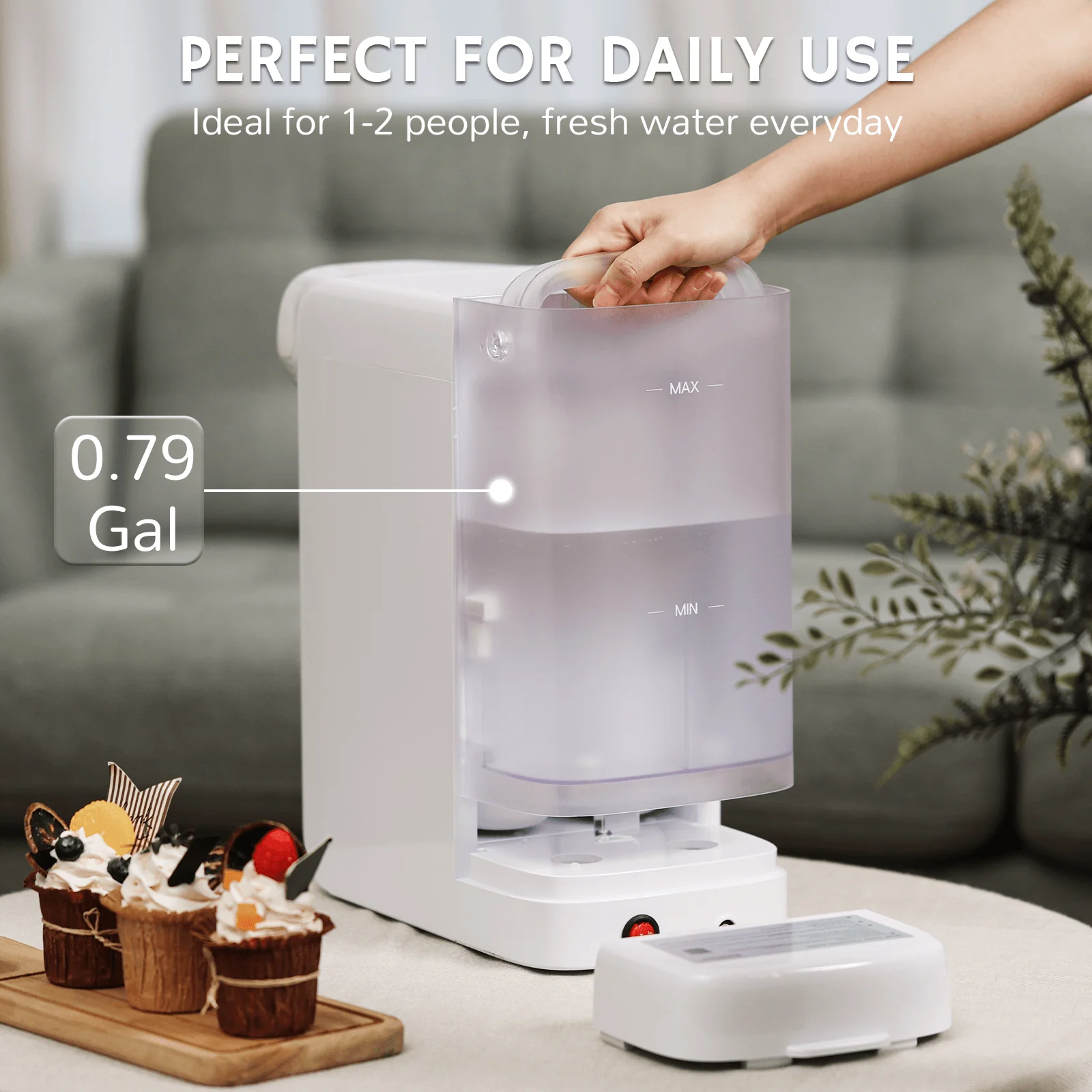 Pristine Lite3 RO Countertop Instant Filtered Water Dispenser - Image 4