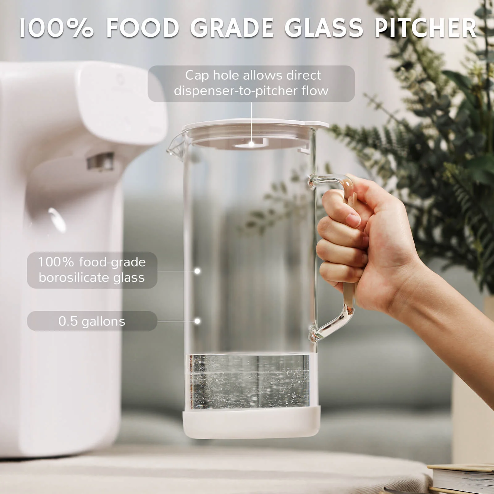 Pristine Lite3 RO Countertop Instant Filtered Water Dispenser - Image 5