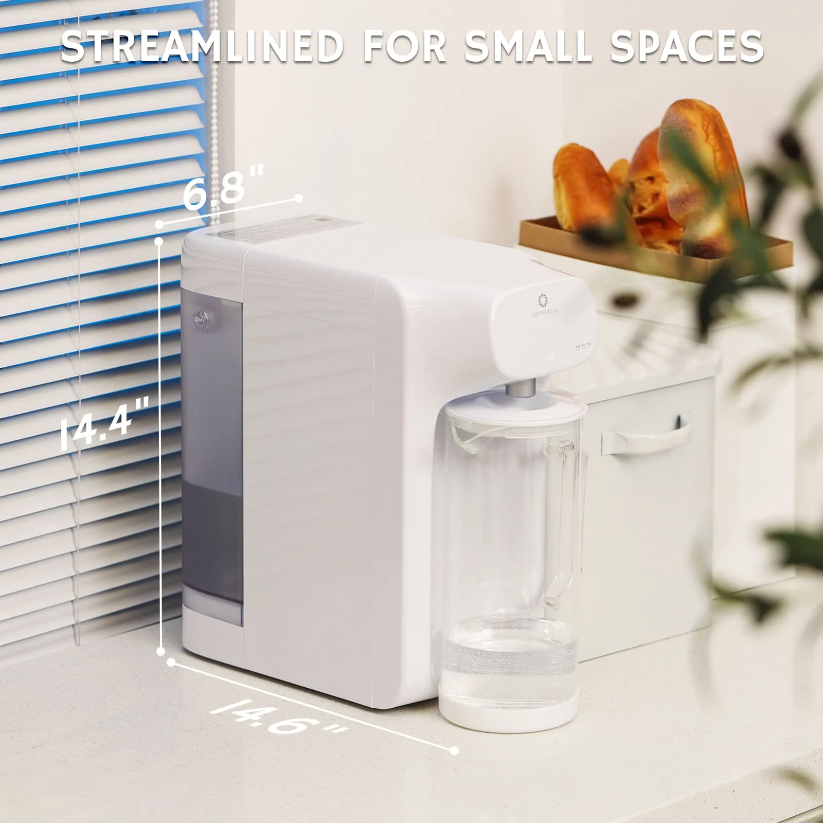 Pristine Lite3 RO Countertop Instant Filtered Water Dispenser - Image 7