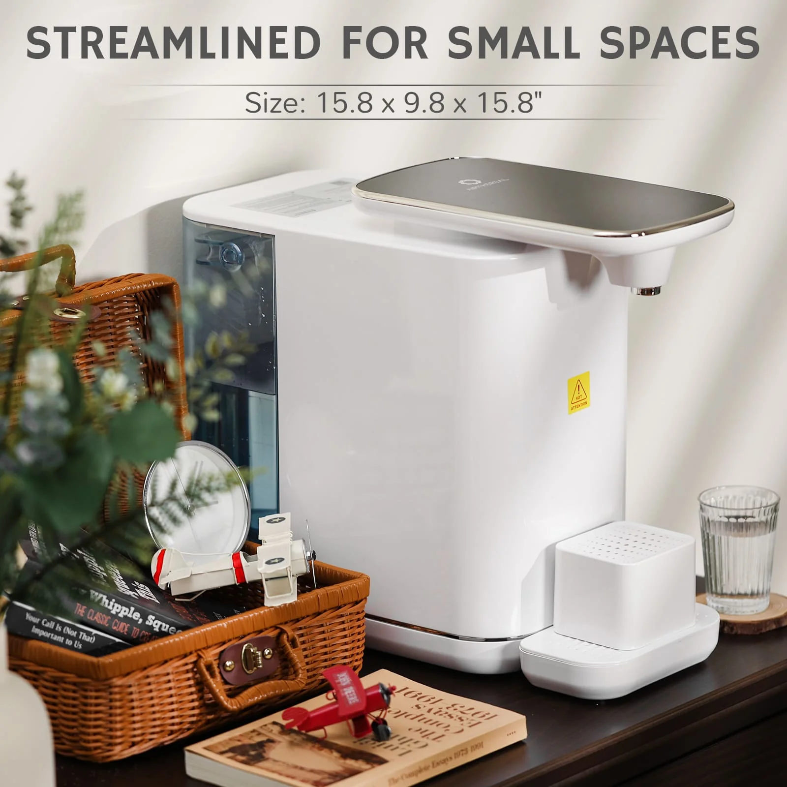 [Discontinued] Pristine Pro6H RO Countertop Instant Hot Filtered Water Dispenser - Image 7