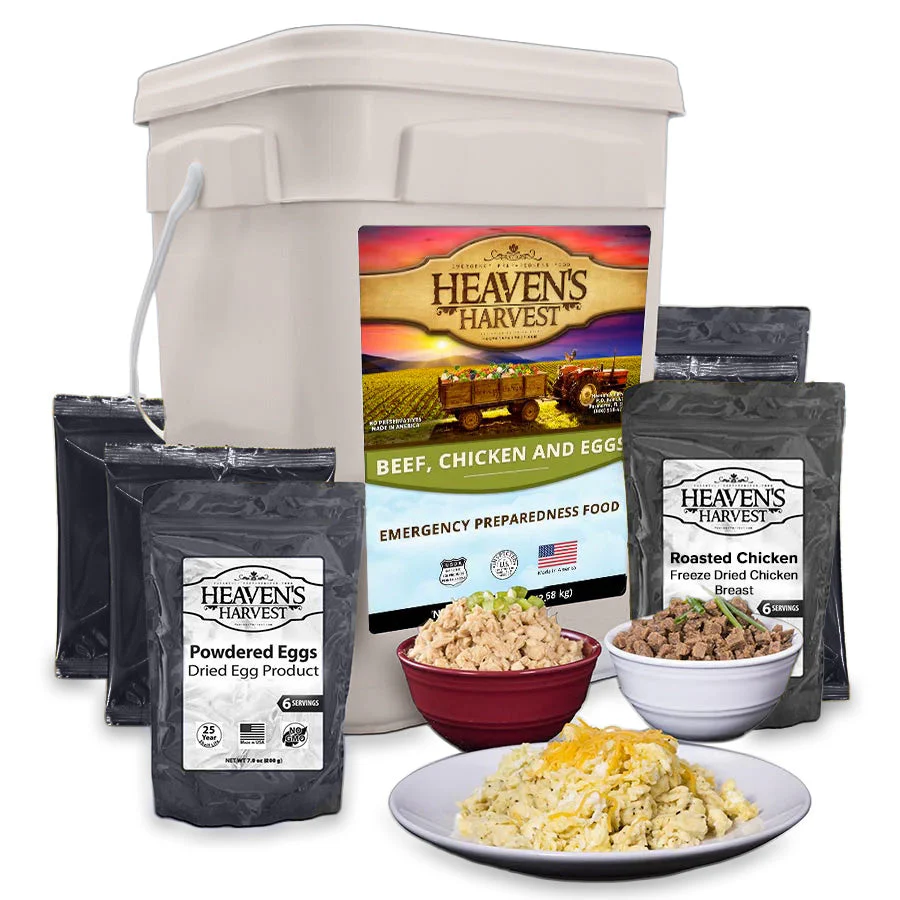 Protein Booster Bucket - 1 Person 1 Month - 132 Serving - Emergency Survival Food Kit - Image 2
