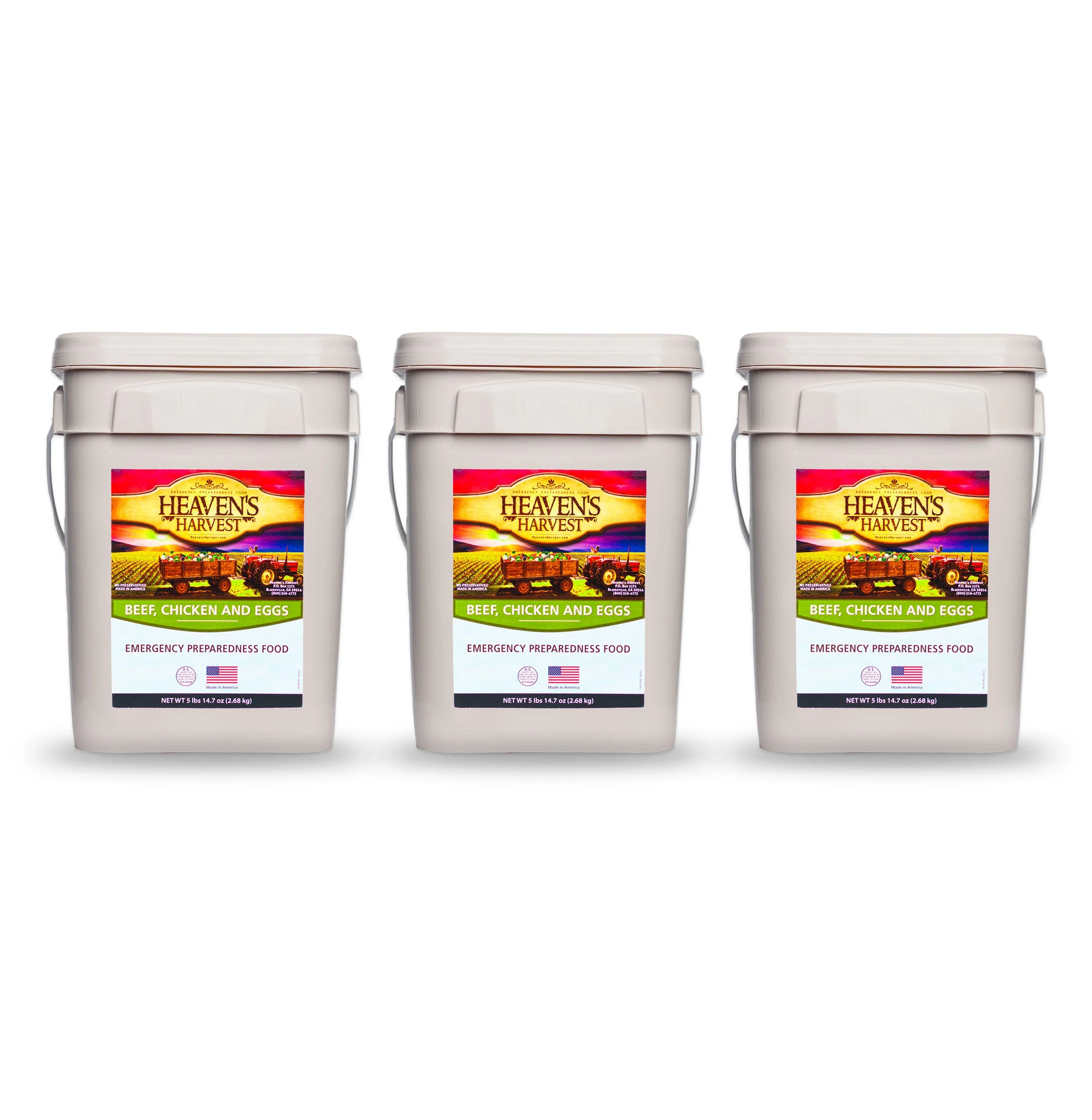 Protein Booster Bucket - 1 Person 1 Month - 132 Serving - Emergency Survival Food Kit - Image 6