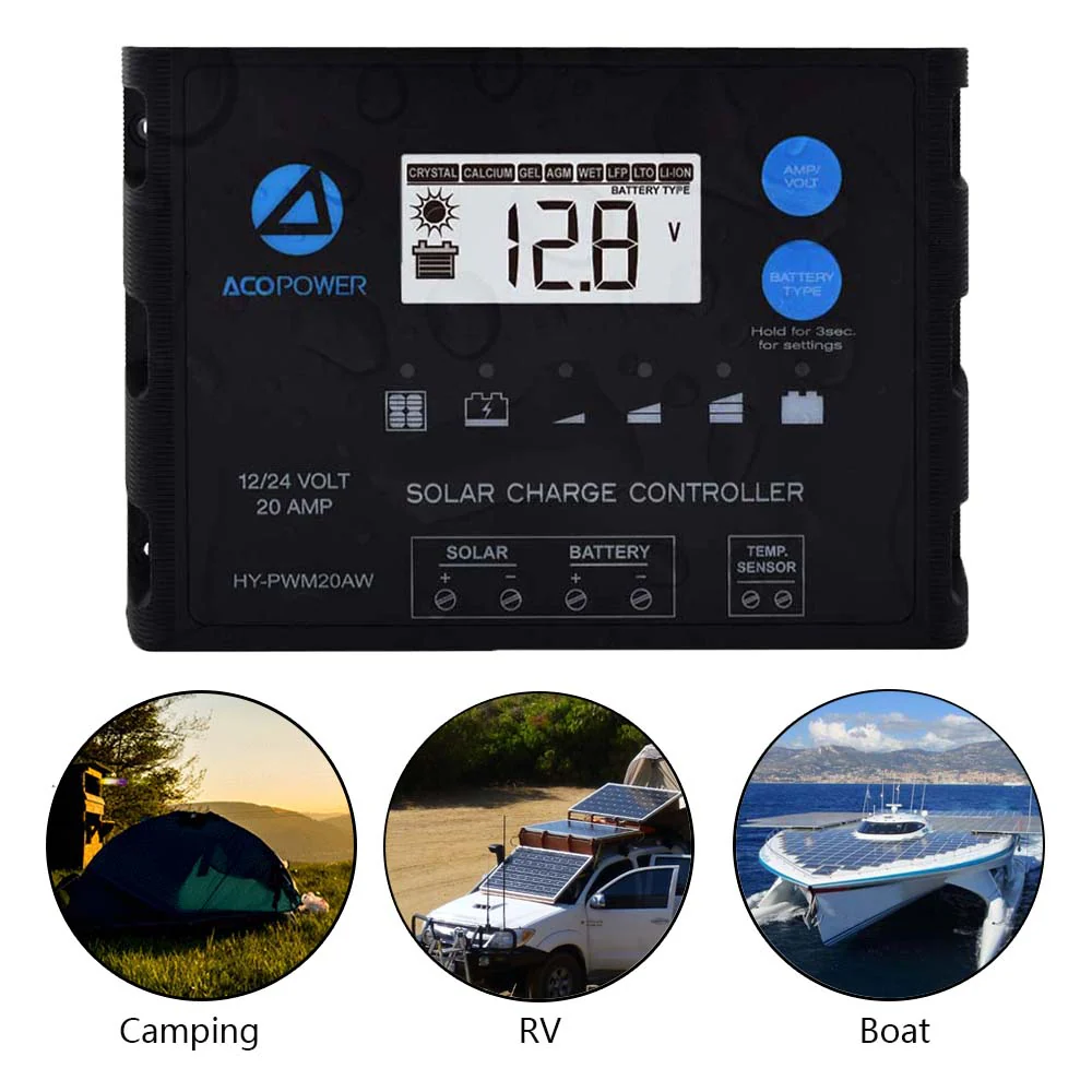 ProteusX 20A PWM Solar Charge Controller - Image 6