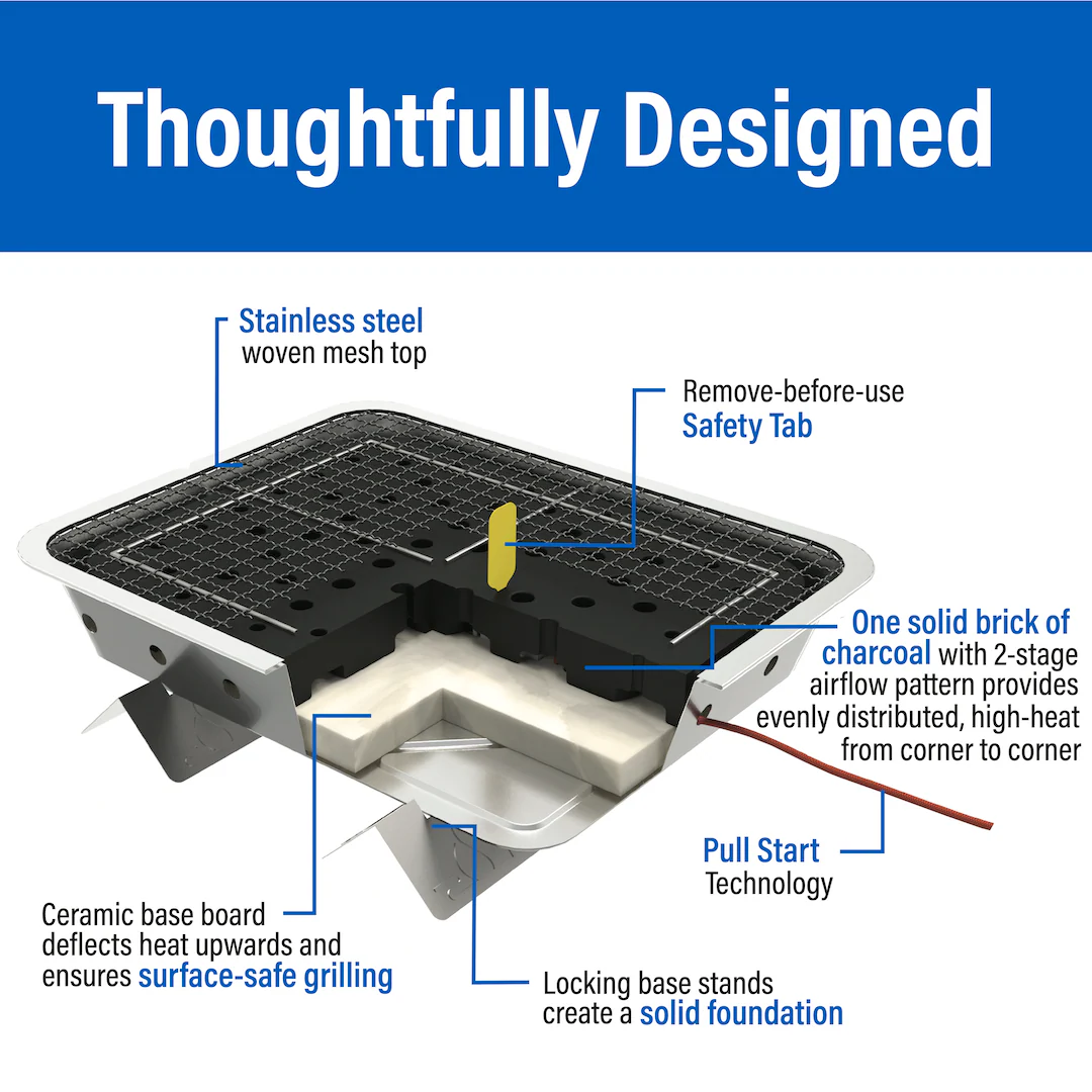Pull Start Fire Grill - Image 3