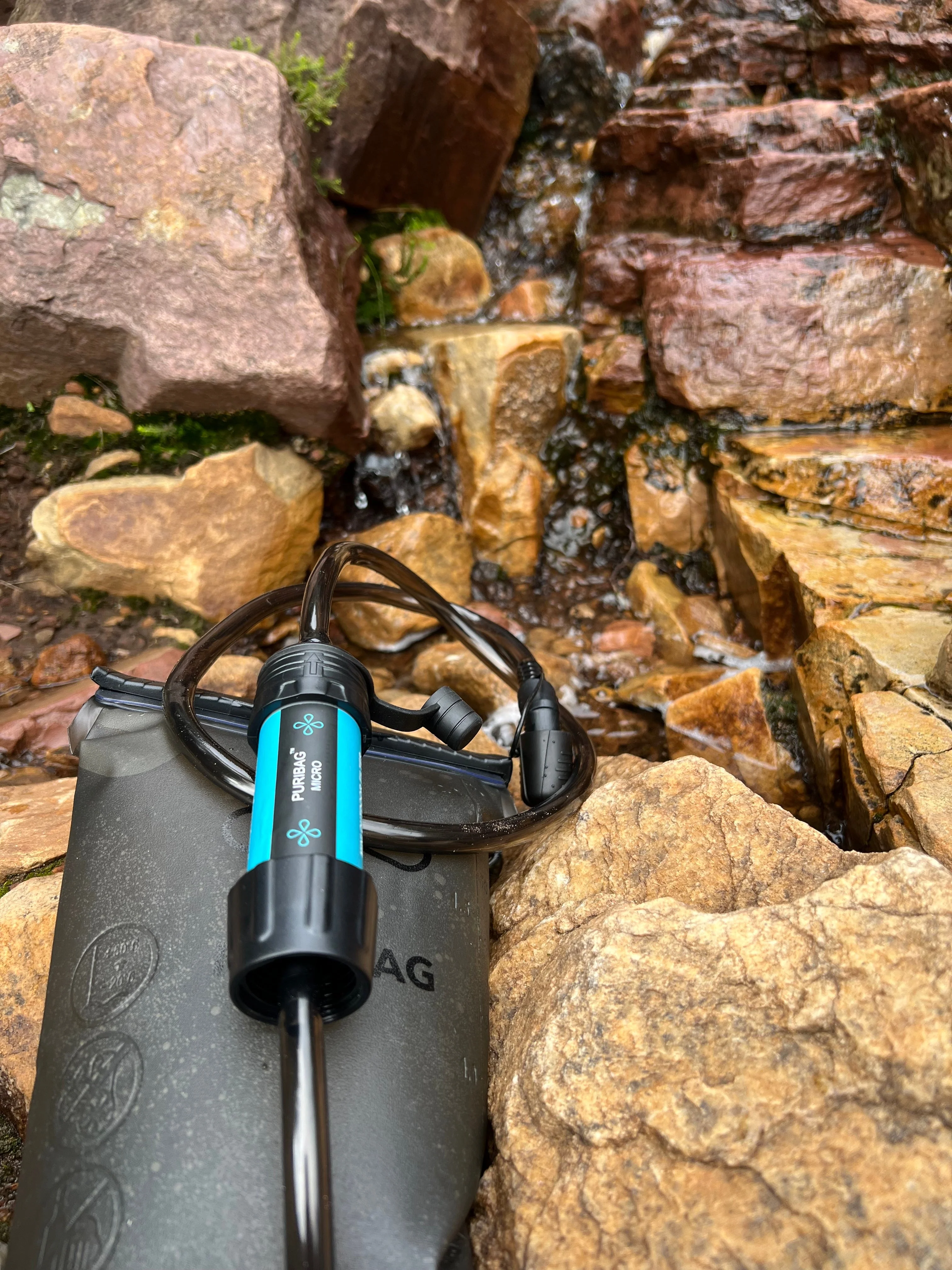 Puribag Adventure Bladder: 2 Liter Hydration Bladder with Filter - Image 5