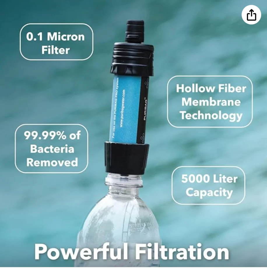Puribag Micro - Mini membrane water filter - Image 3