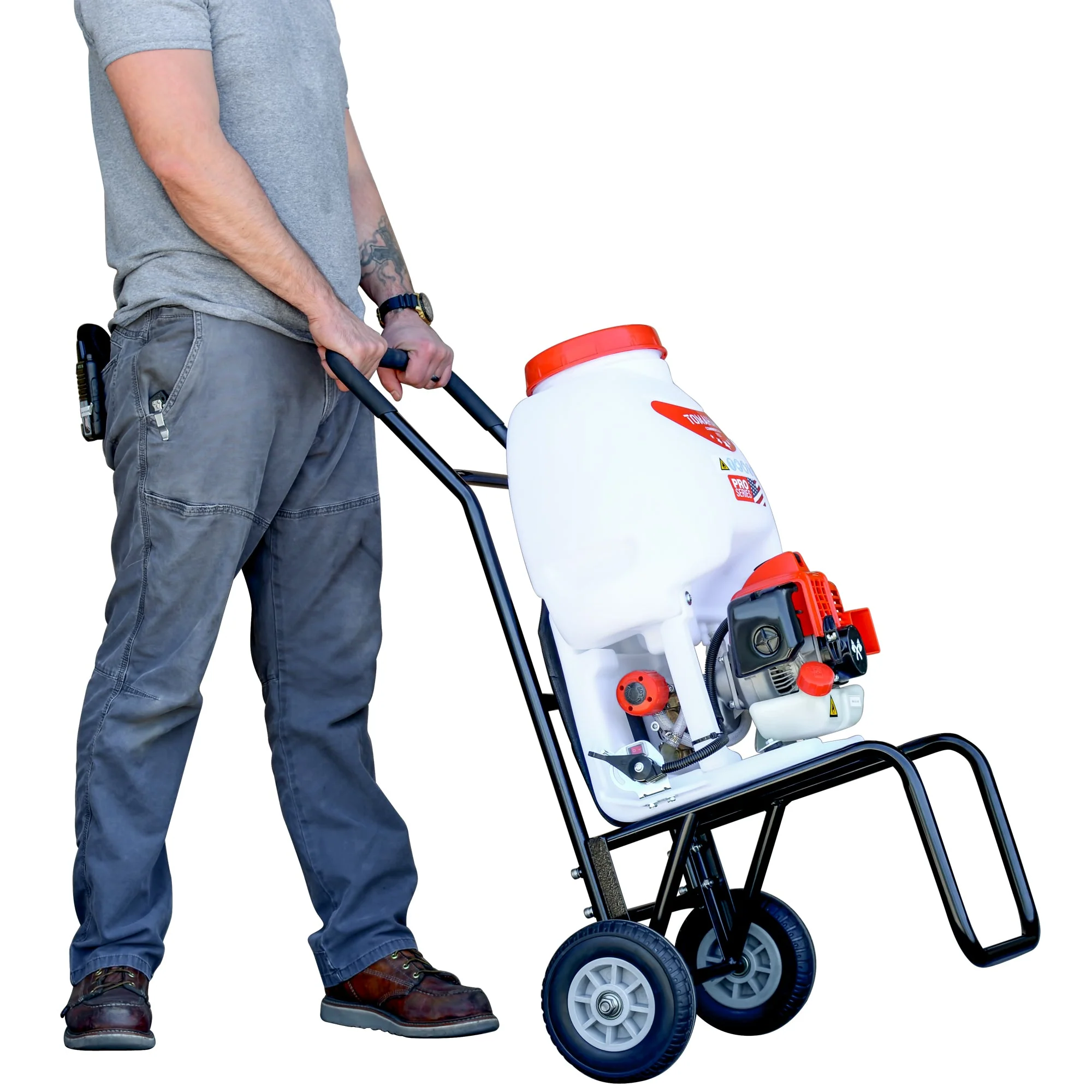 Push Cart Trolley for Backpack Sprayer - Image 5