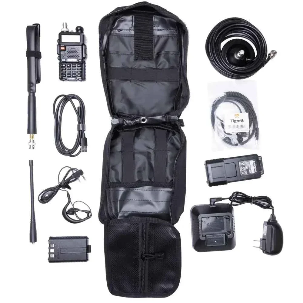 Radio Go Bag with Baofeng BF-F8HP 8 Watt Programmed Vehicle Radio and Nagoya NA771 - Image 3
