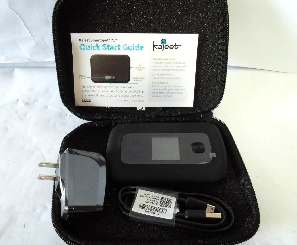 RayHunter IMSI Catcher Detector – Kajeet RC400LX 4G LTE Hotspot – Professionally Refurbished & Pre-Installed - Image 4