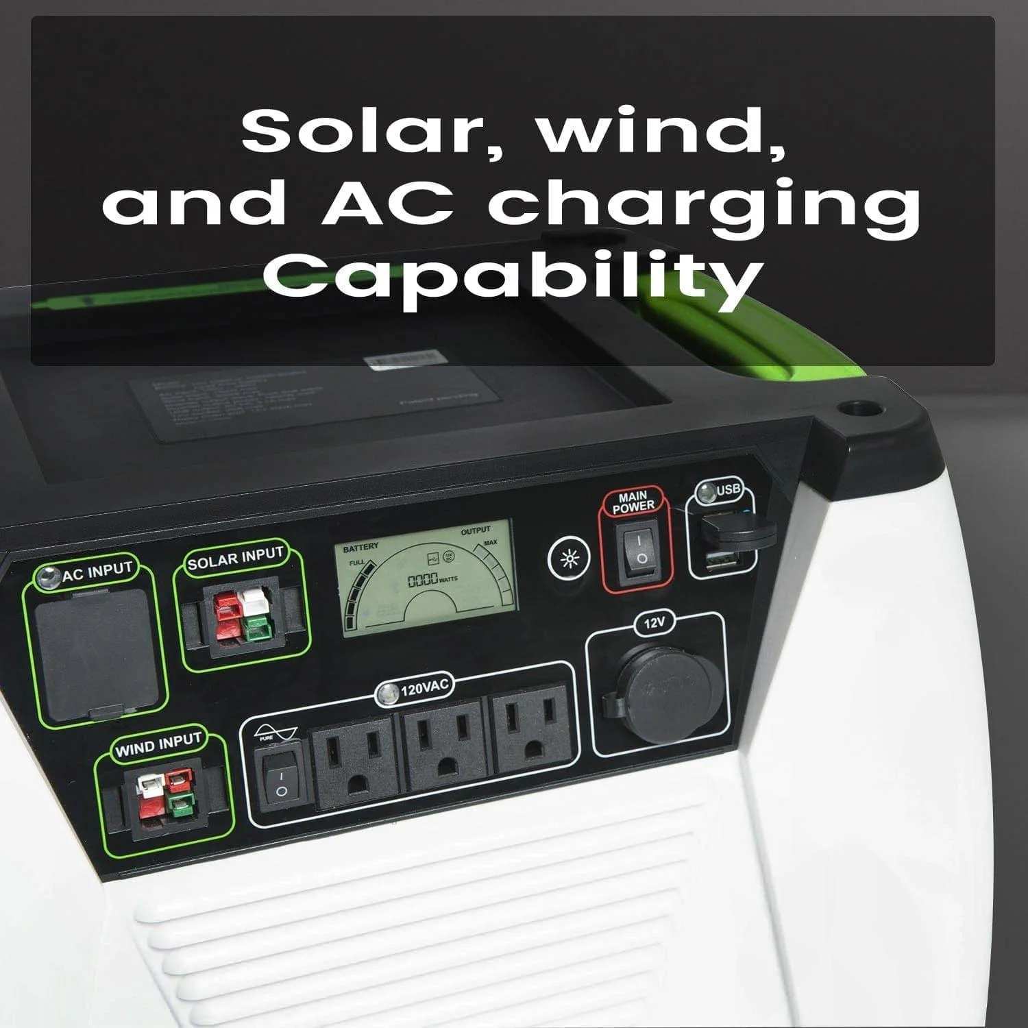 Refurbished - 1800 Watt Solar and Wind Power Generator - Image 6