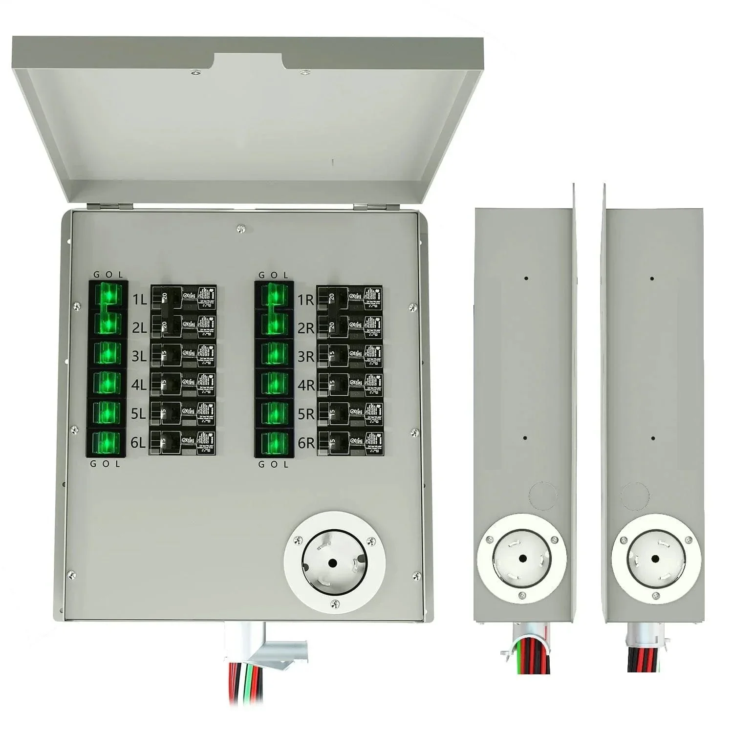 Refurbished - Nature's Generator 120/240V 50A 12-Circuit Non-Automatic Transfer Switch - Image 9