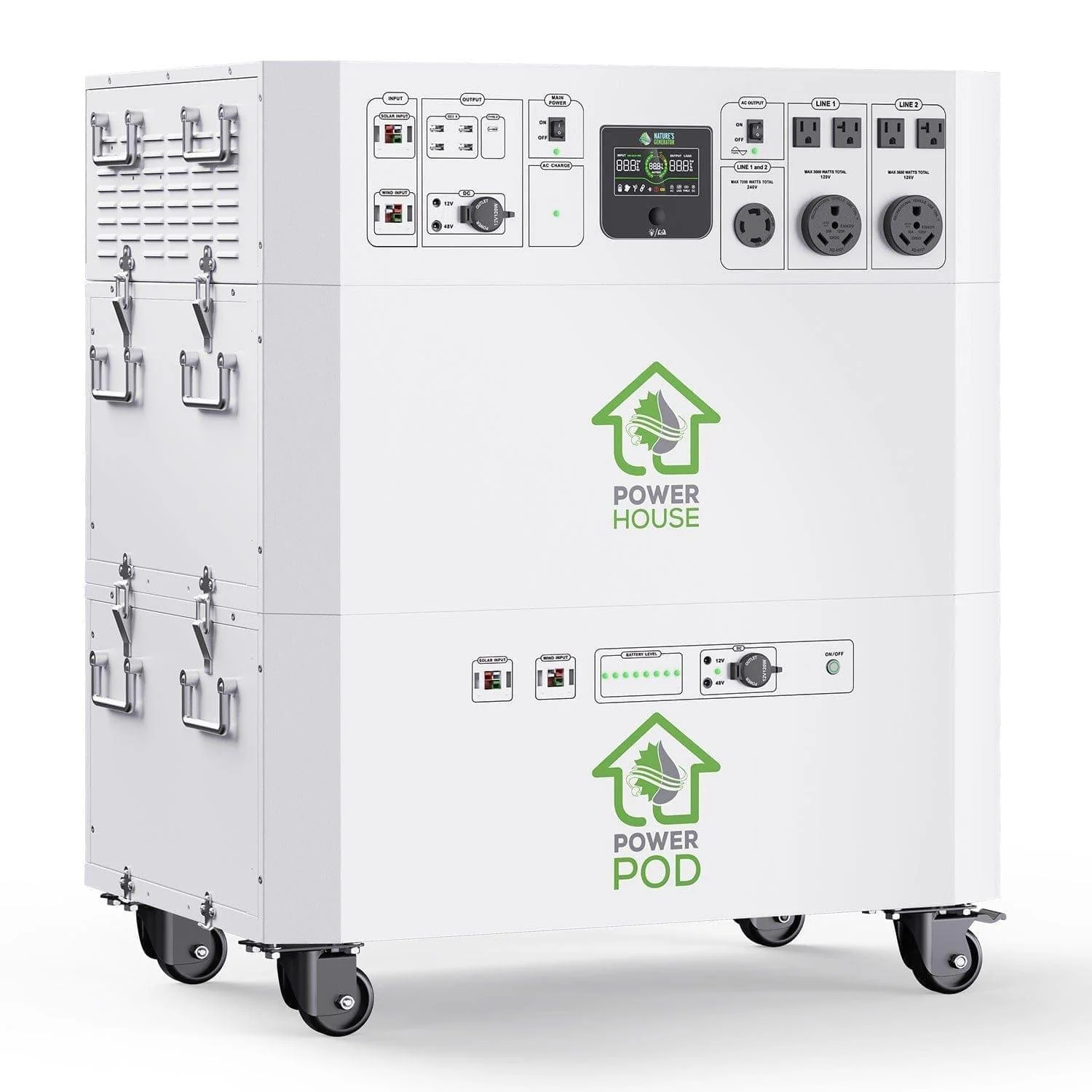 Refurbished - Nature's Generator Powerhouse + Power Pod - Image 2