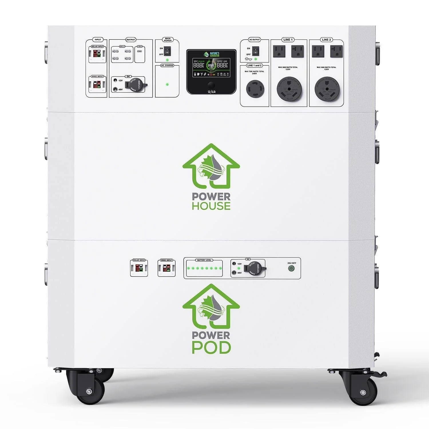 Refurbished - Nature's Generator Powerhouse + Power Pod - Image 4