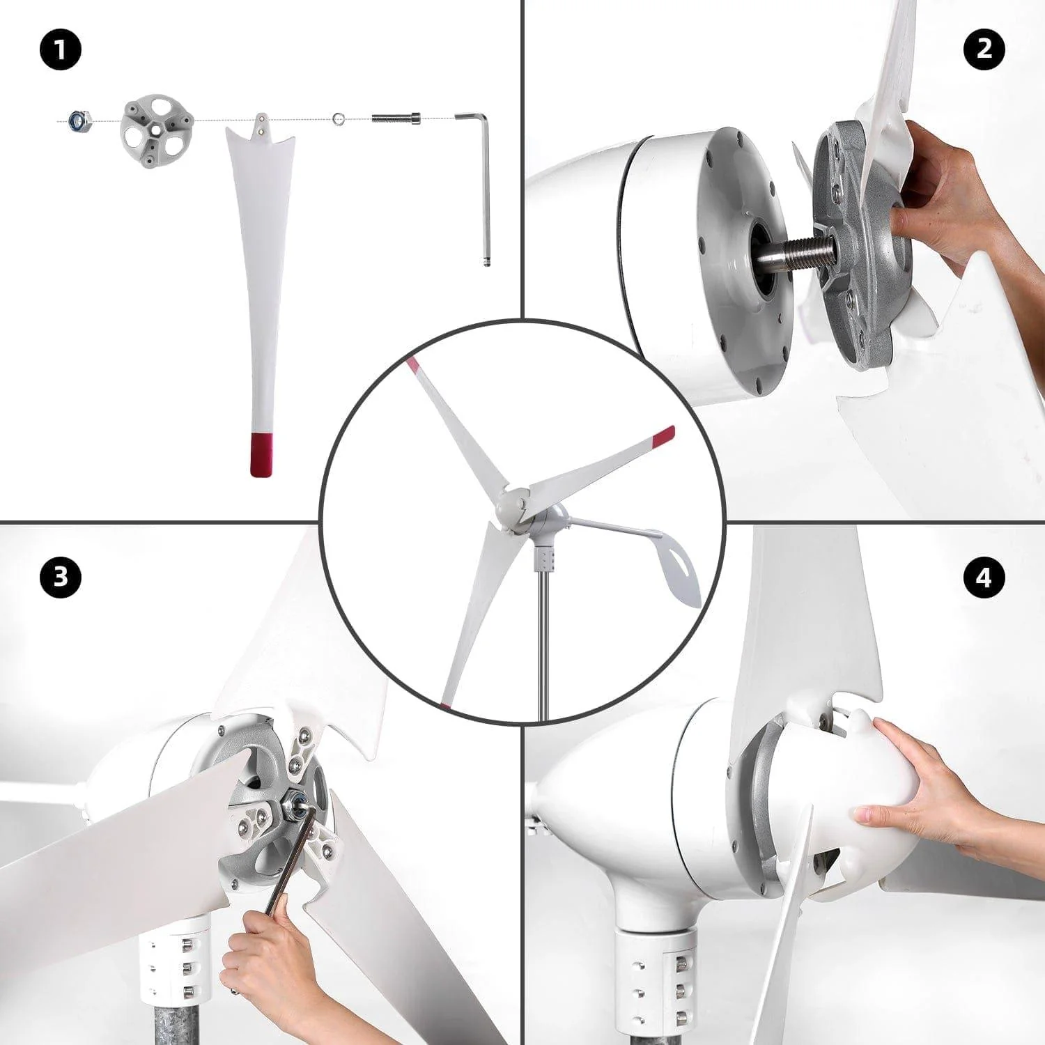 Refurbished - Nature's Generator Powerhouse Wind Turbine - Image 7
