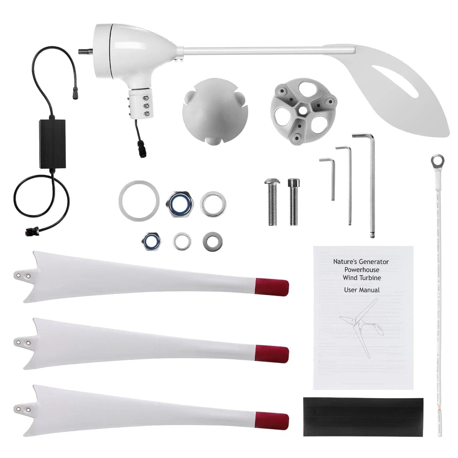 Refurbished - Nature's Generator Powerhouse Wind Turbine - Image 9