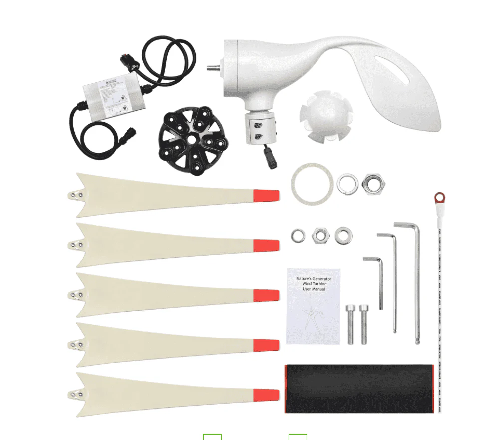 Refurbished - Nature's Generator Wind Turbine - Image 4