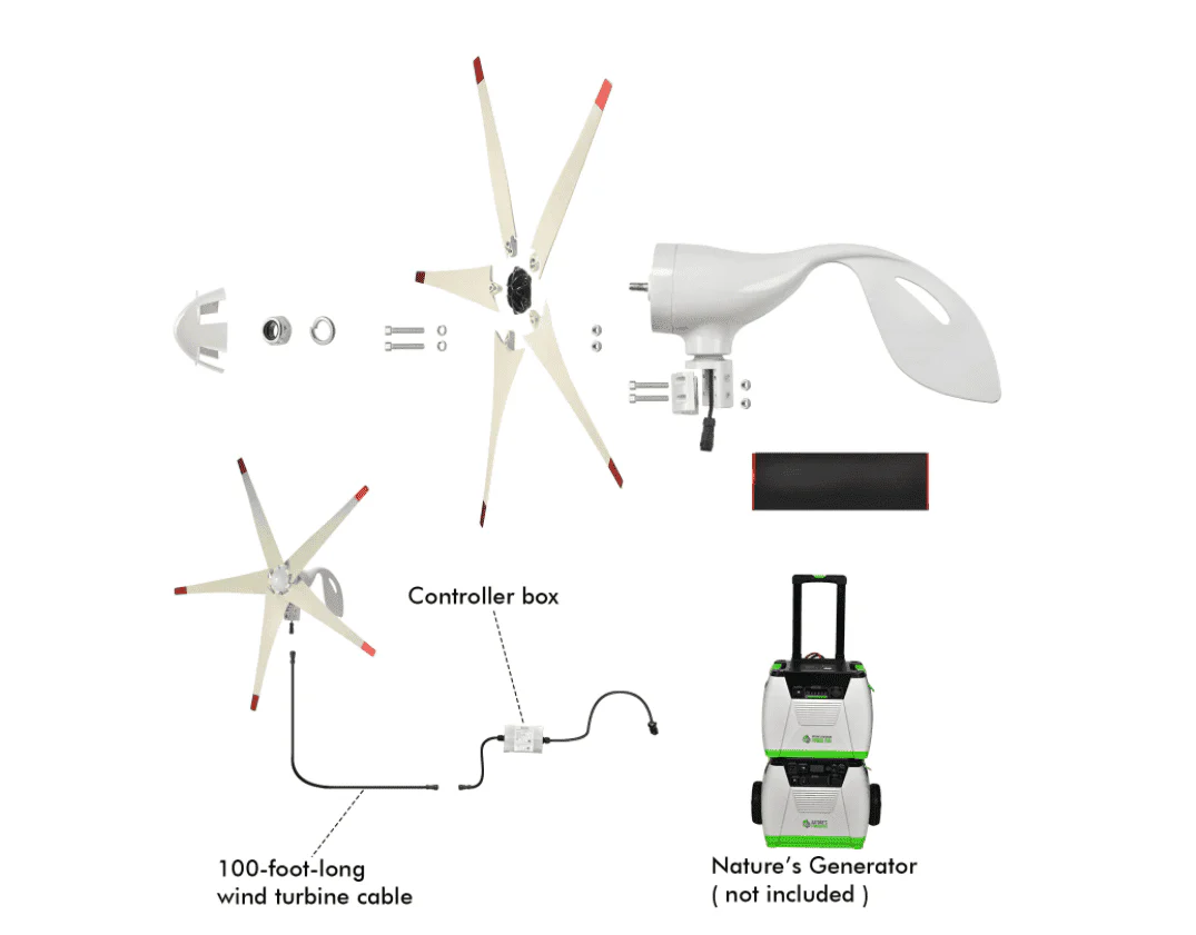 Refurbished - Nature's Generator Wind Turbine - Image 5